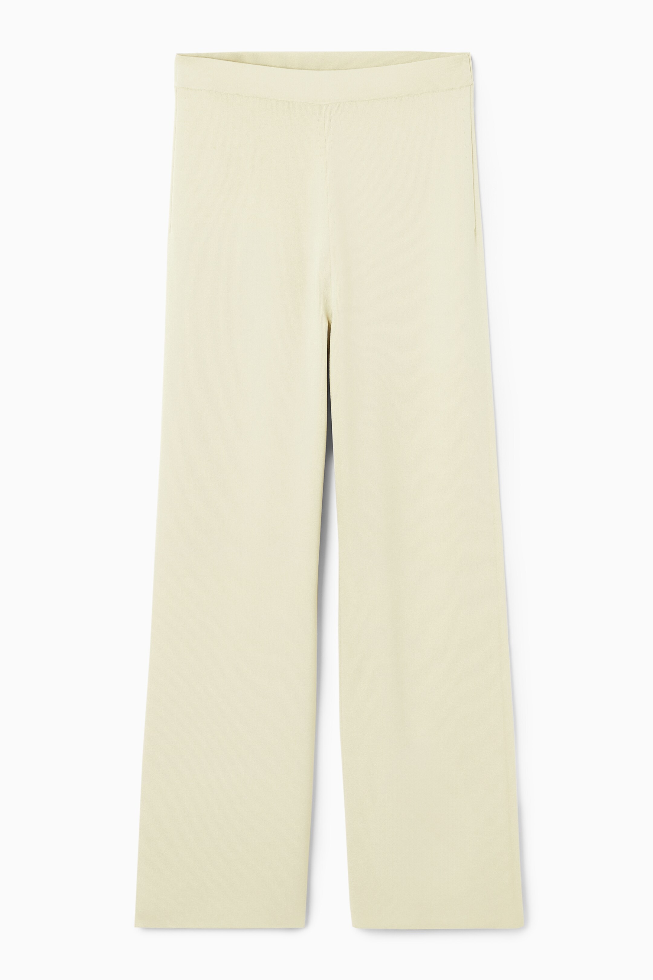 Grösseres Bild ansehen: STRICKHOSE MIT GERADEM BEIN - BEIGE - DAMEN | H&M CH 1