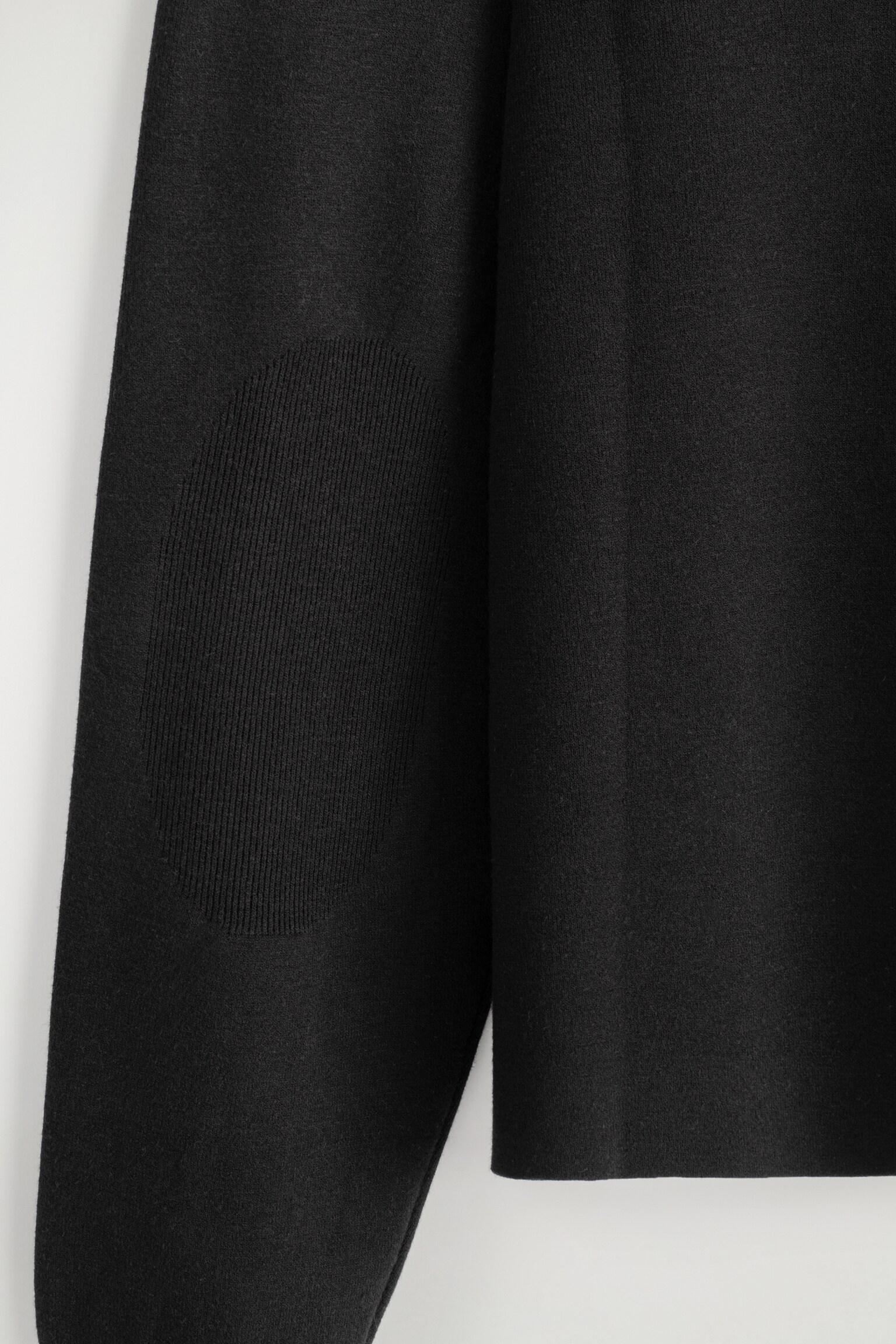CARDIGAN EN MAILLE DOUBLE FACE - NOIR/GRIS CHINÉ - 4