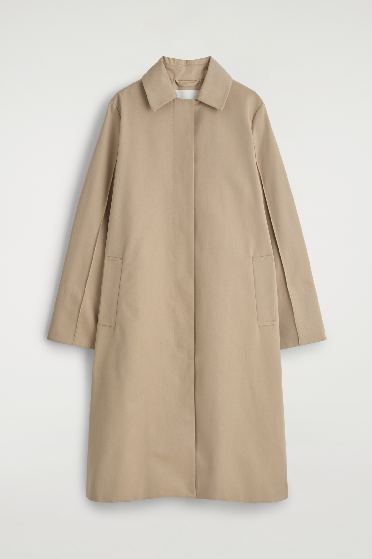 GABARDINA DE ALGODÓN - BEIGE - 2