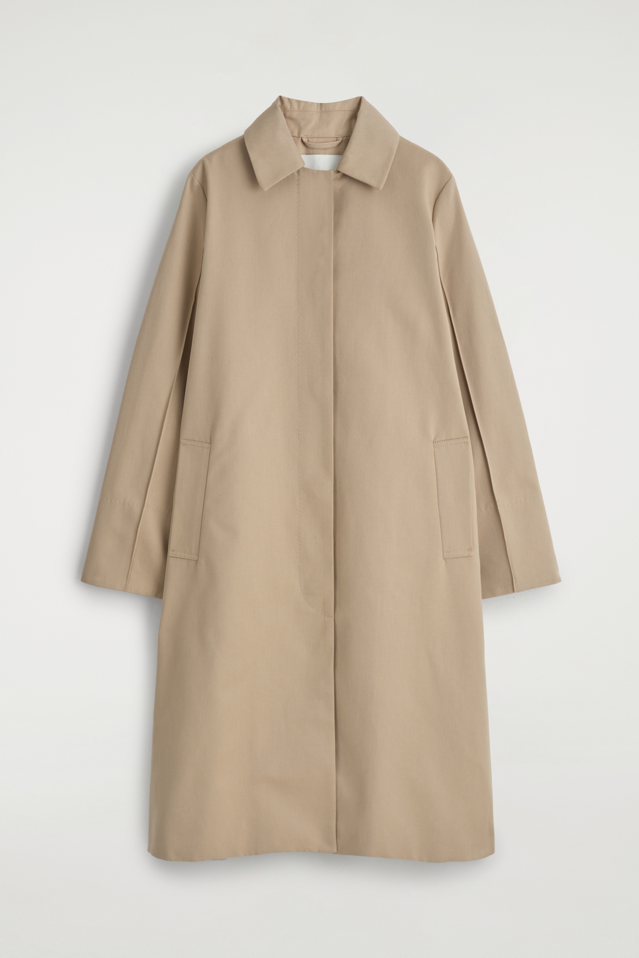 Visualizza immagine più grande: CAPPOTTO CORTO IN COTONE DAL TAGLIO CLASSICO - BEIGE - DONNA | H&M IT 7