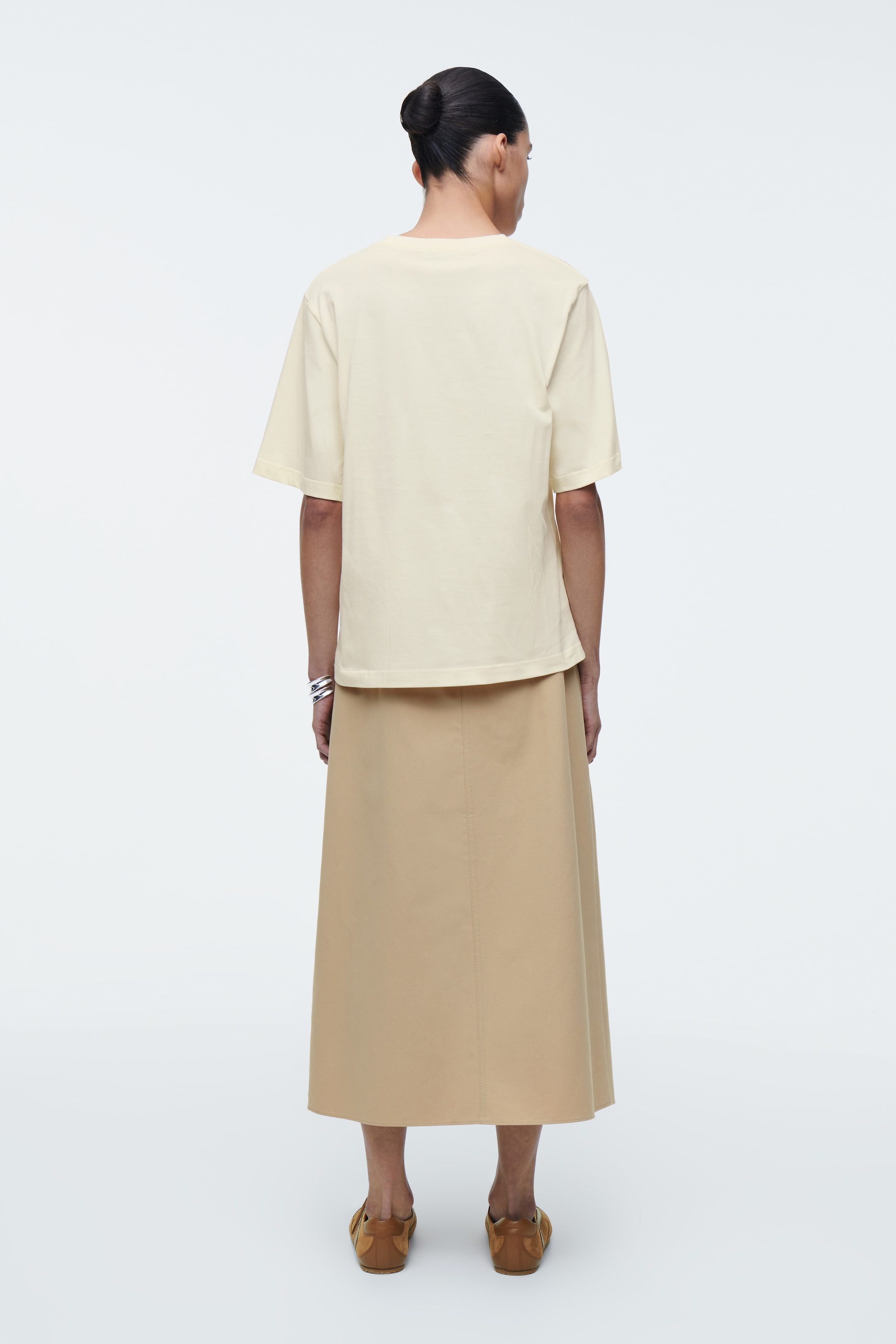 Größeres Bild anzeigen: LOCKERES T-SHIRT AUS BAUMWOLLE - HELLGELB - Ladies | H&M AT 4