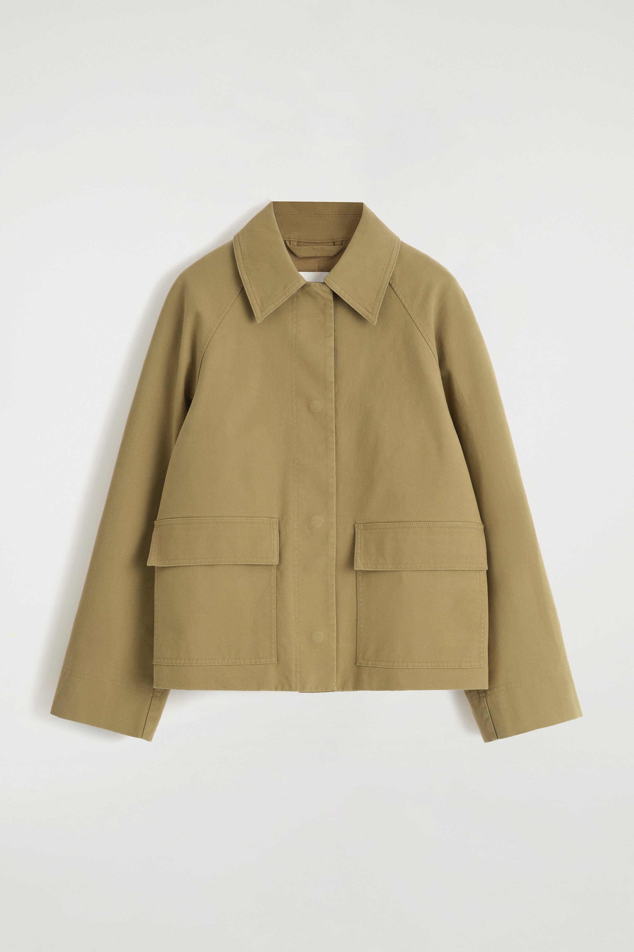 Преглед на по-голямо изображение: COTTON UTILITY JACKET - БЕЖОВО - ЖЕНИ | H&M BG 7