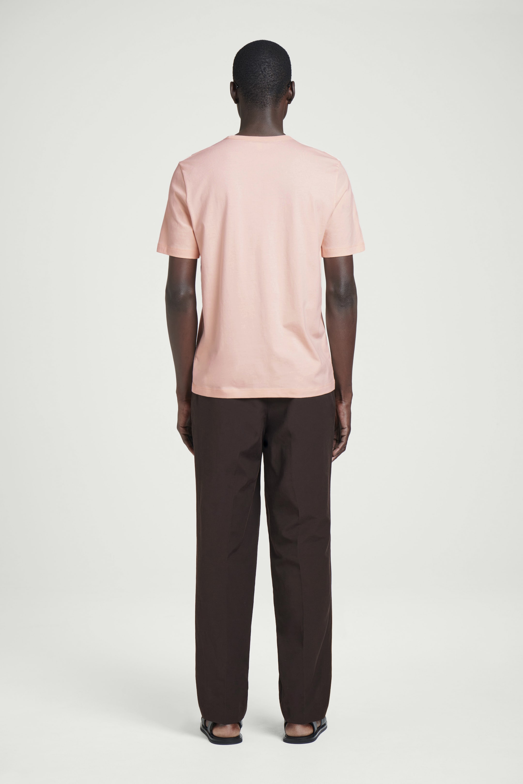 Visualizza immagine più grande: T-SHIRT IN COTONE SPAZZOLATO - ALBICOCCA - UOMO | H&M IT 4