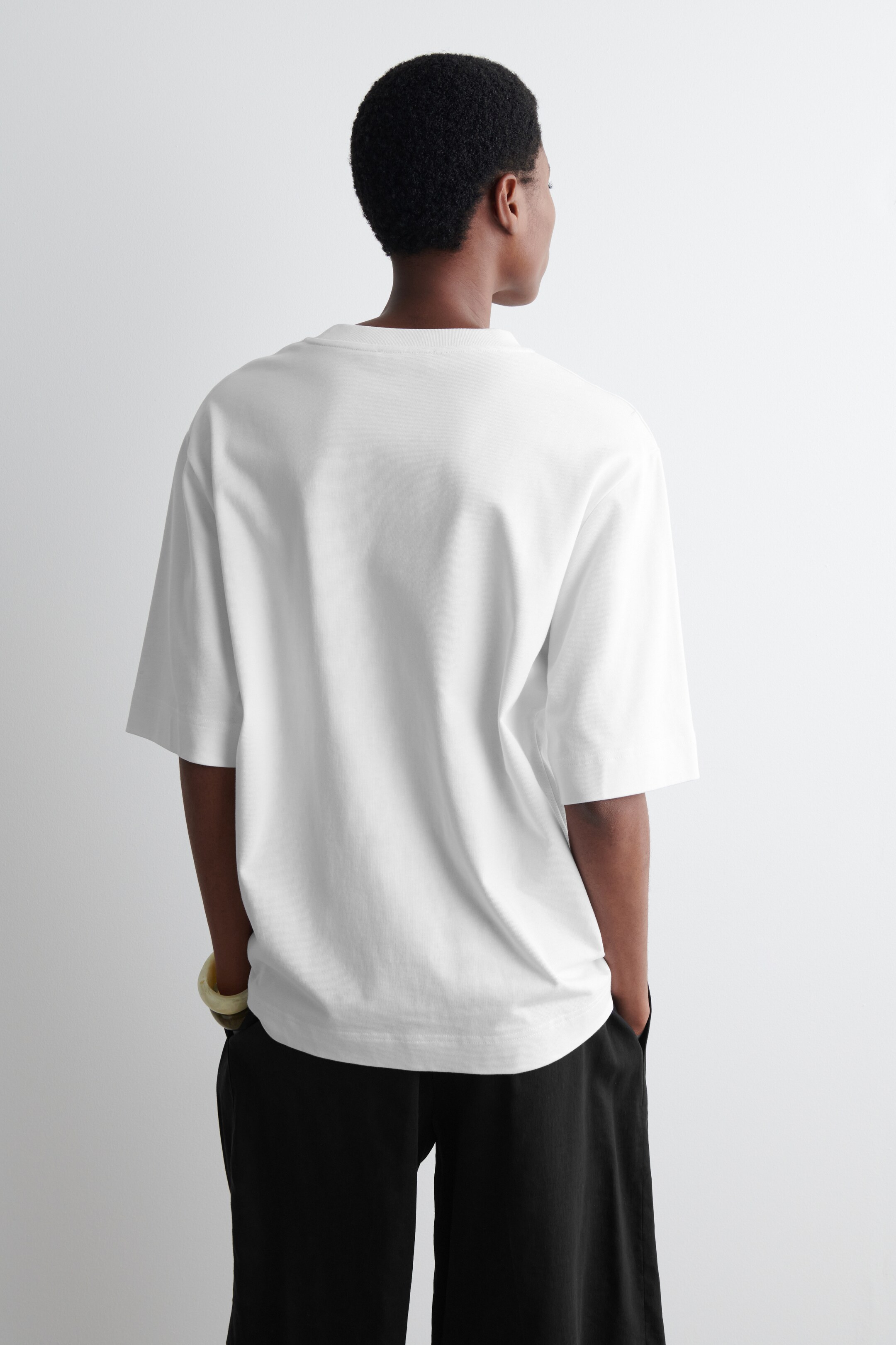 Agrandir l'image: T-SHIRT OVERSIZE - BLANC - FEMME | H&M CH 4