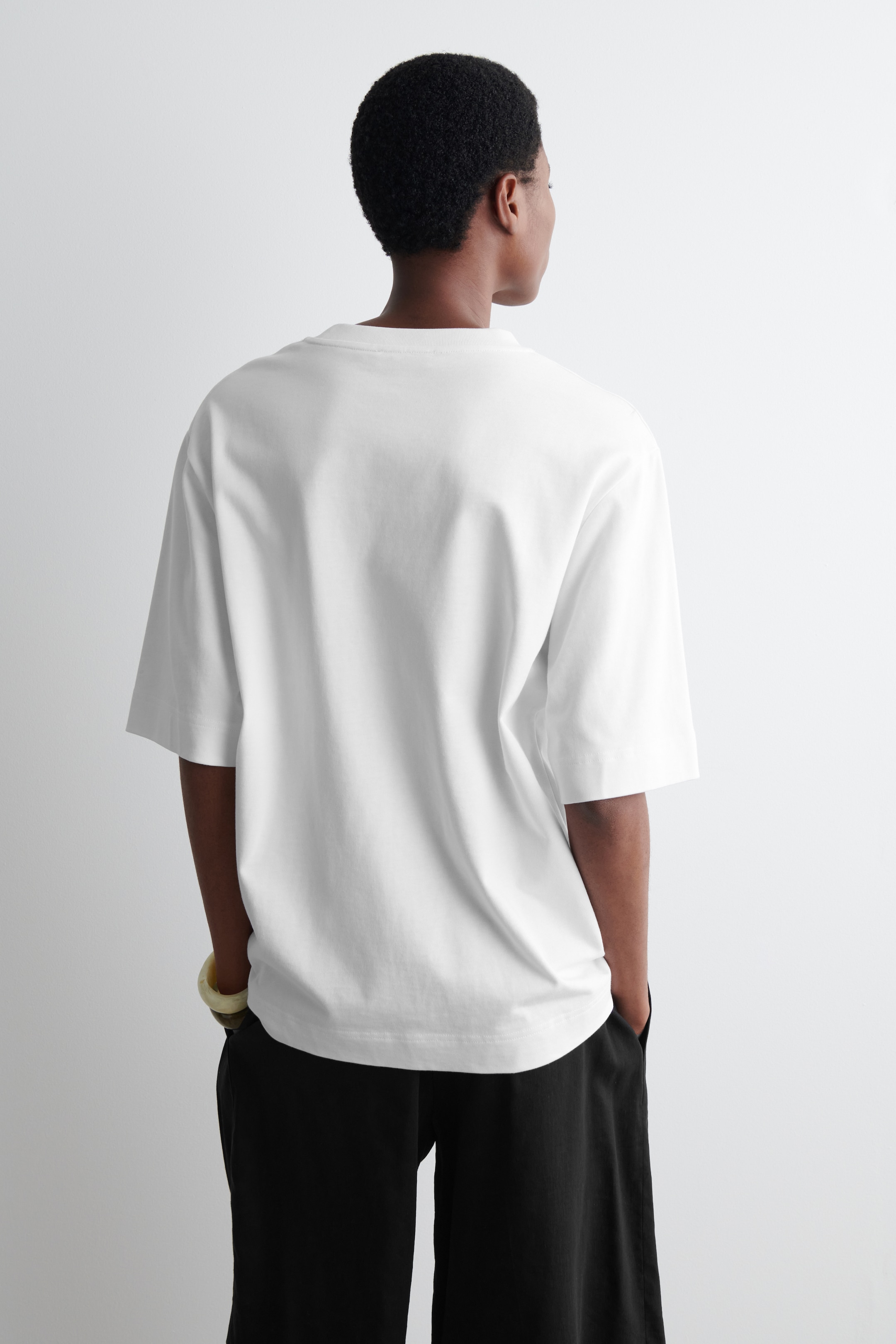 Ingrandisci l'immagine: OVERSIZED T-SHIRT - WHITE - DONNA | H&M CH 4