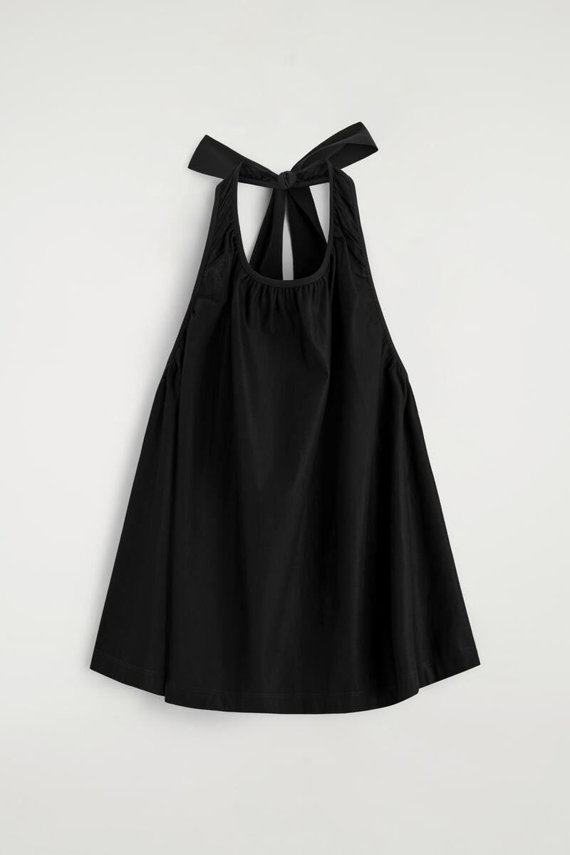Open-Back Halterneck Top