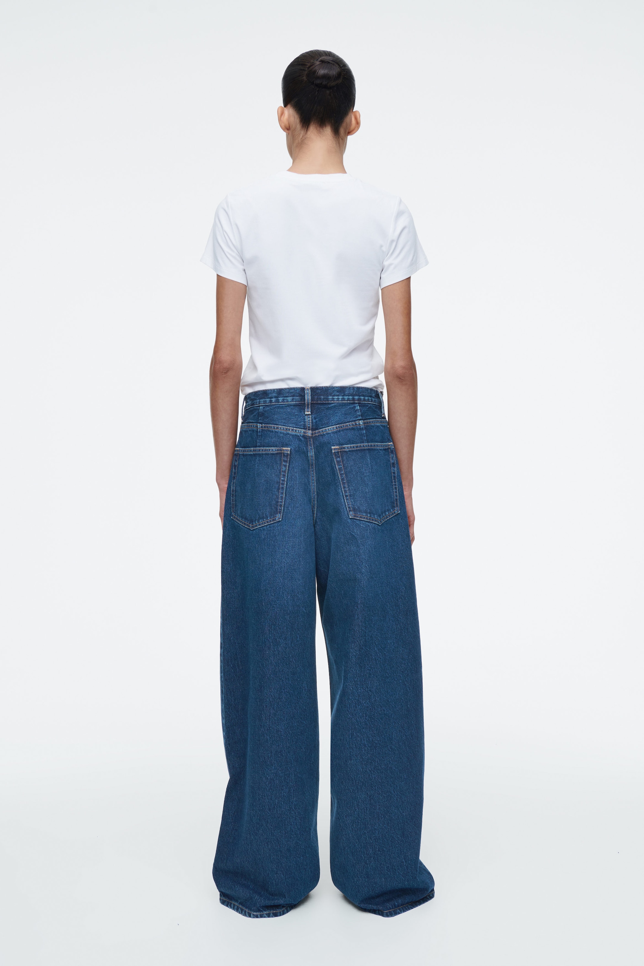 JEANS POOL A GAMBA LARGA