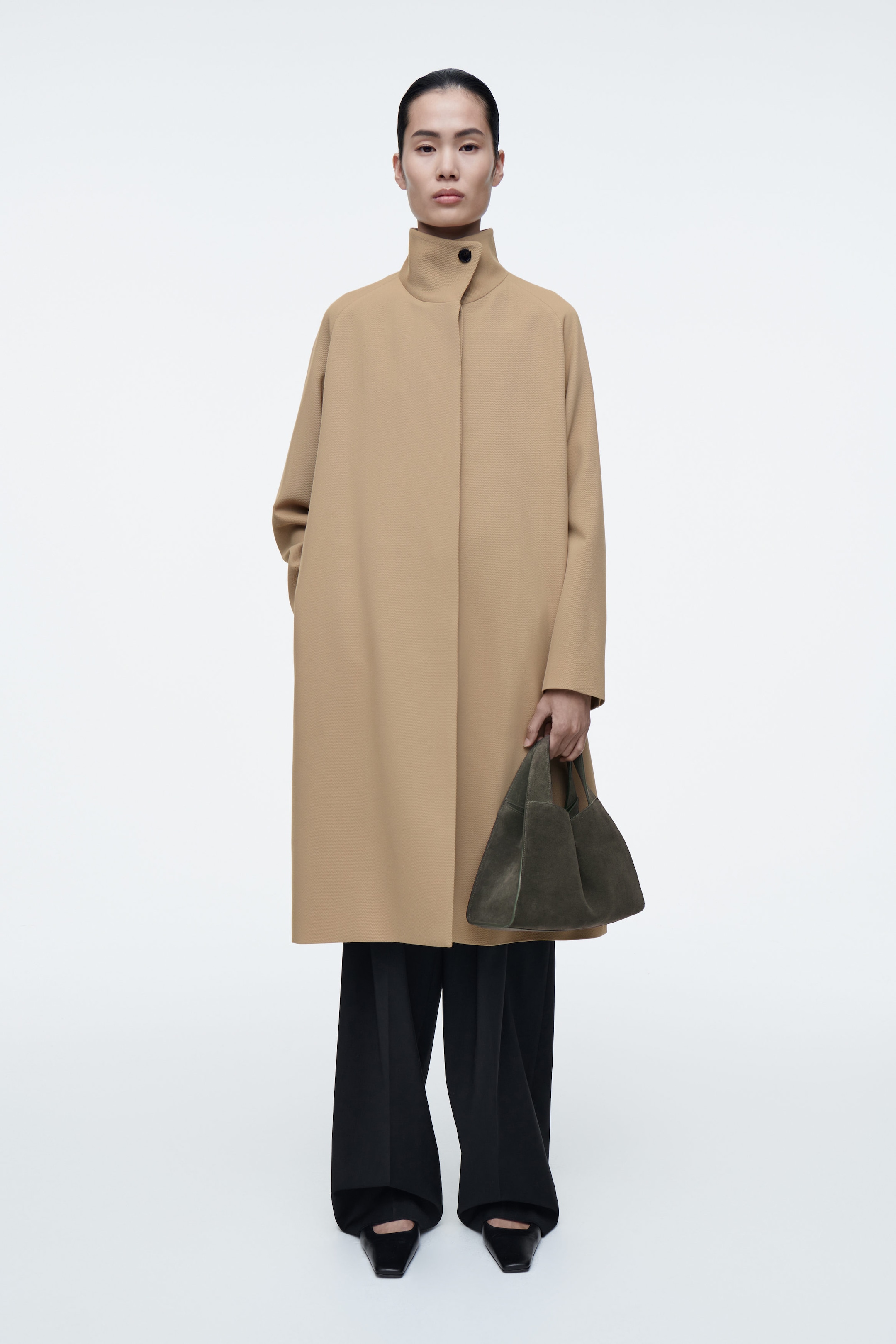 ALCOVE KLEINE TOTE BAG - VELOURSLEDER