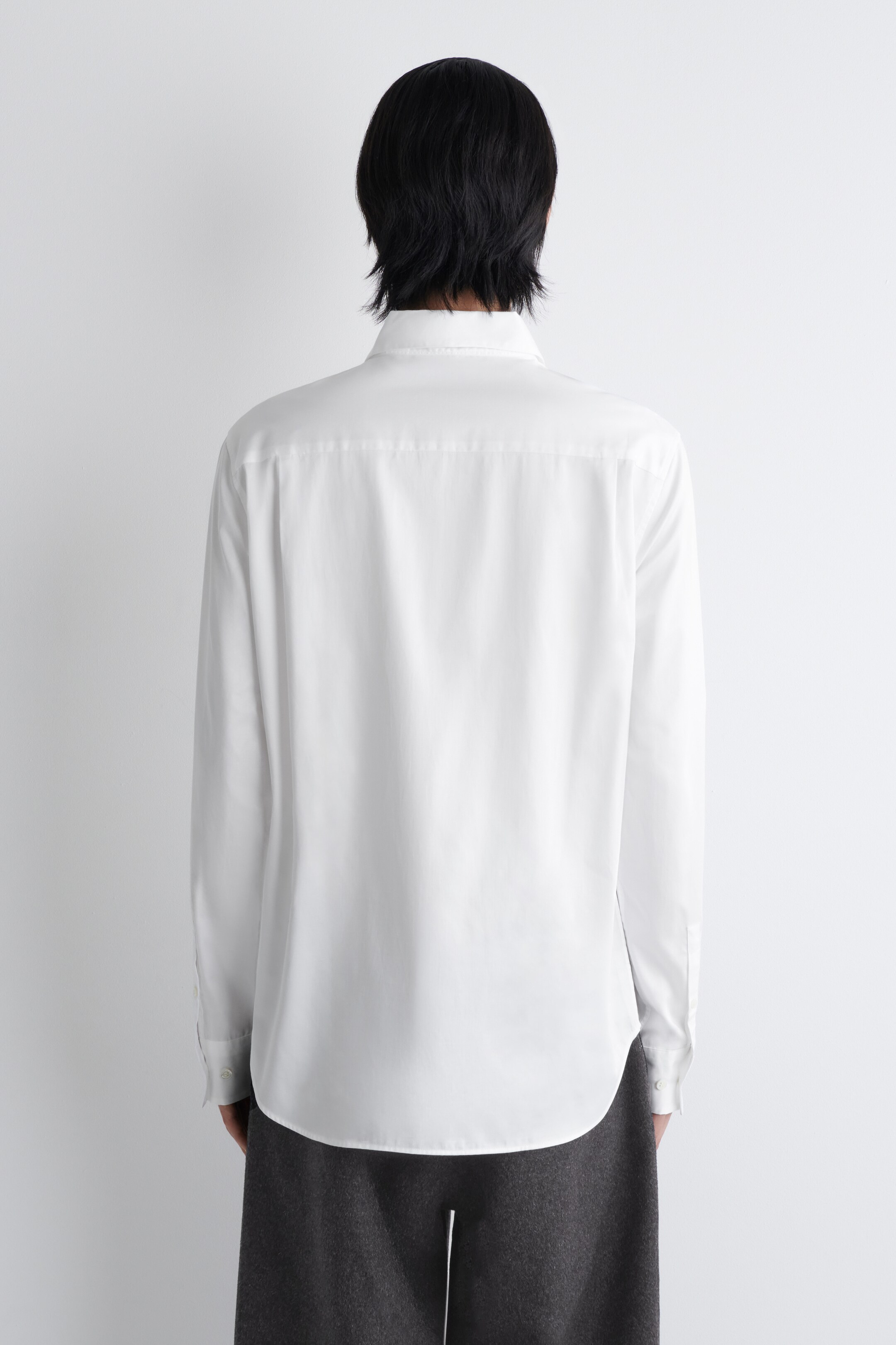 Ver imagen más grande: CAMISA DE ALGODÓN ESTRUCTURADA - BLANCO - HOMBRE | H&M ES 3