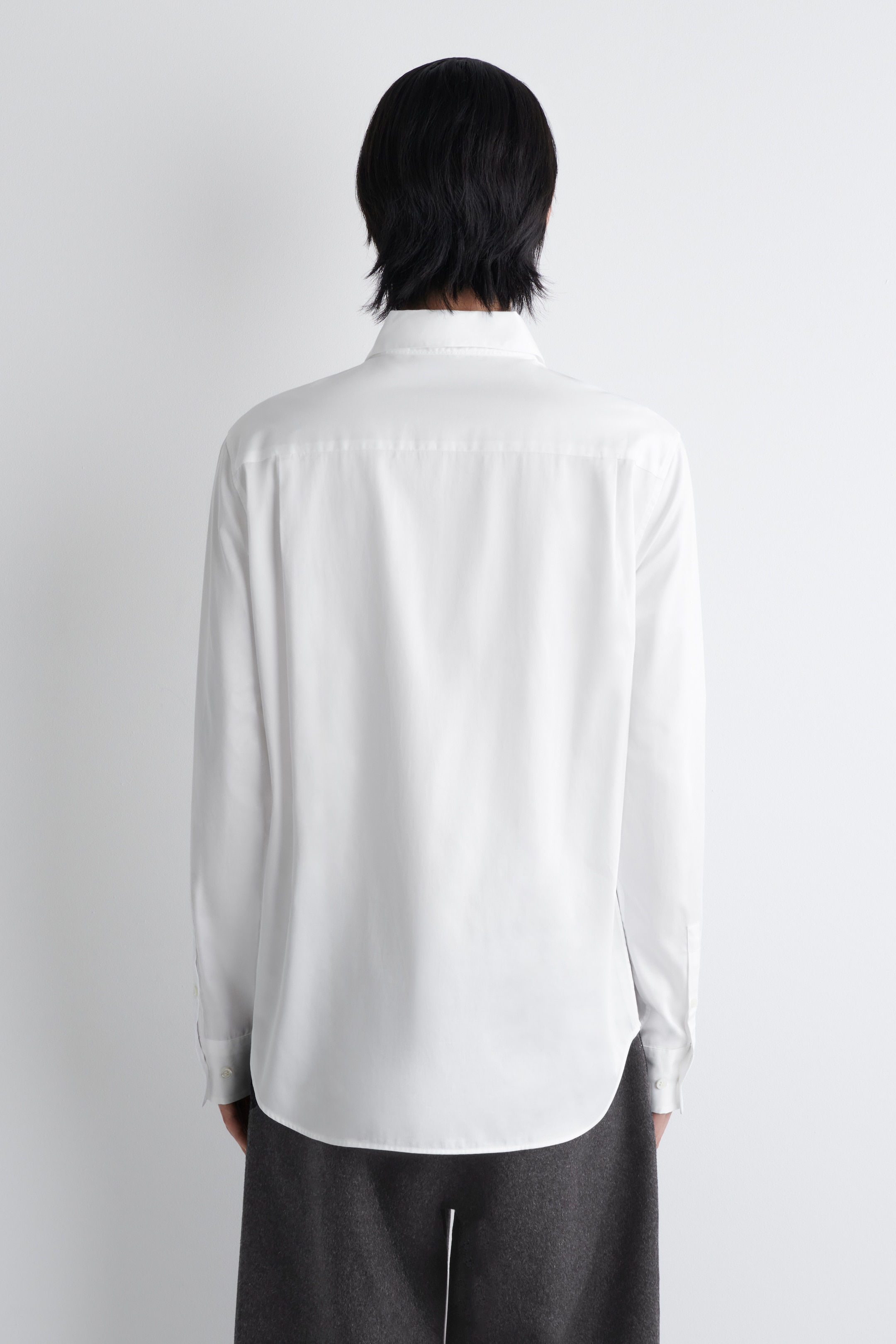 Ingrandisci l'immagine: TAILORED COTTON SHIRT - WHITE - UOMO | H&M CH 3