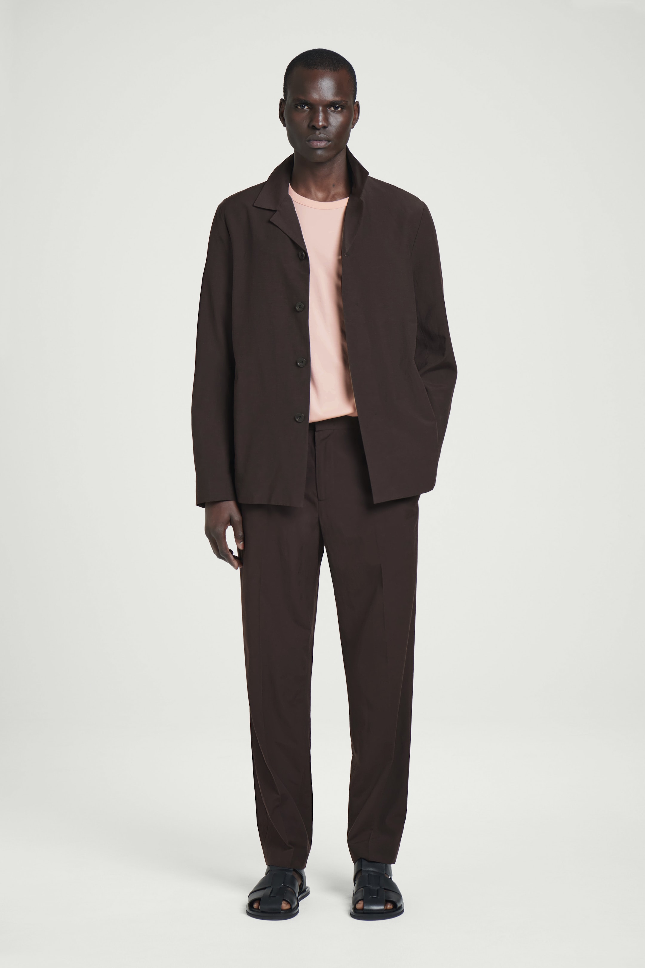 Visualizza immagine più grande: T-SHIRT IN COTONE SPAZZOLATO - ALBICOCCA - UOMO | H&M IT 2