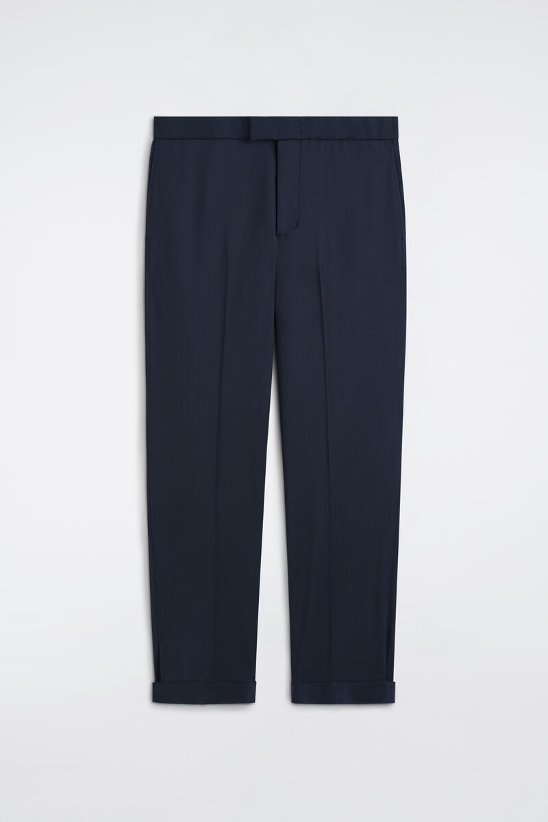 Packable Regular-Fit Straight-Leg Pants
