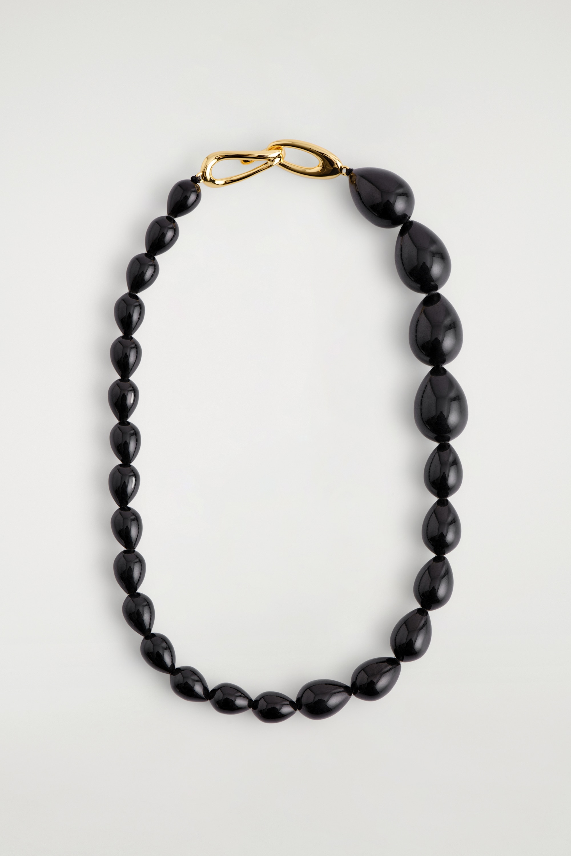 COLLIER DE PERLES D'ONYX - ONYX