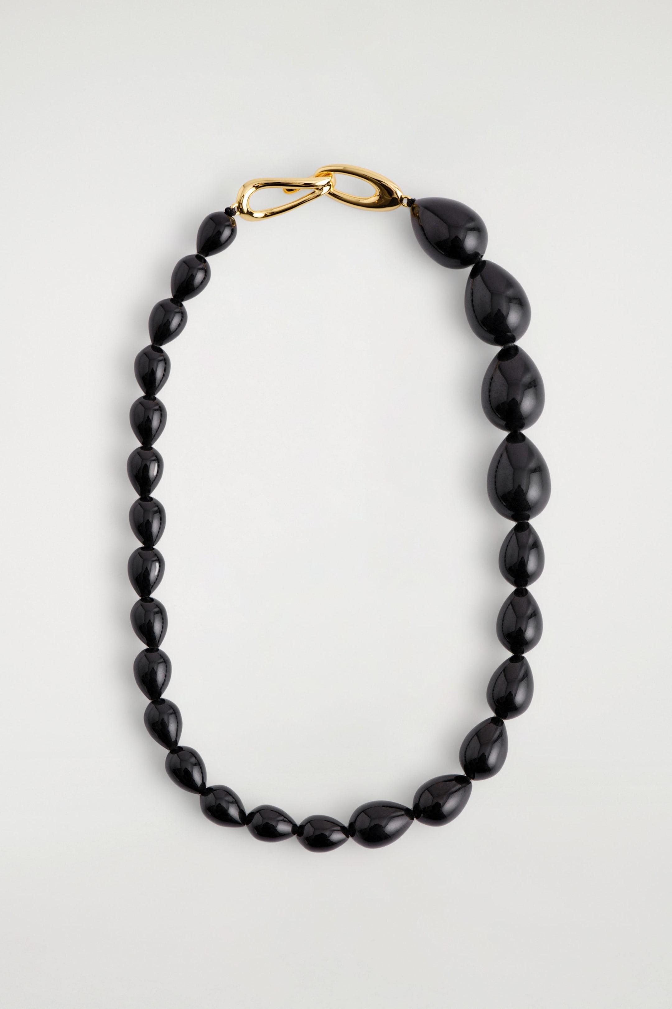 COLLIER DE PERLES D'ONYX