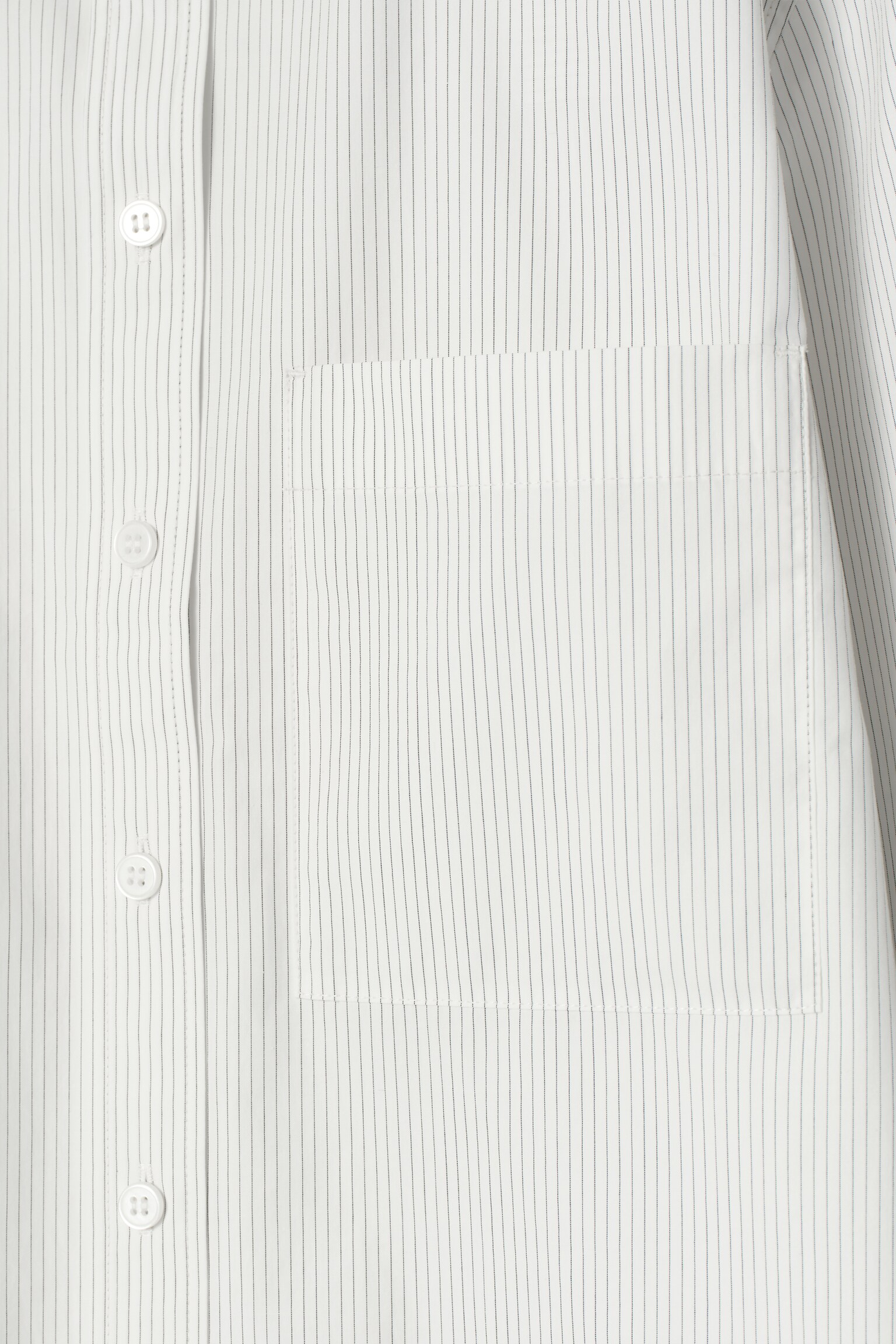CHEMISE HABILLÉE EN COTON PIMA - IVOIRE / RAYURES/BLEU / RAYÉ/BLANC - 3