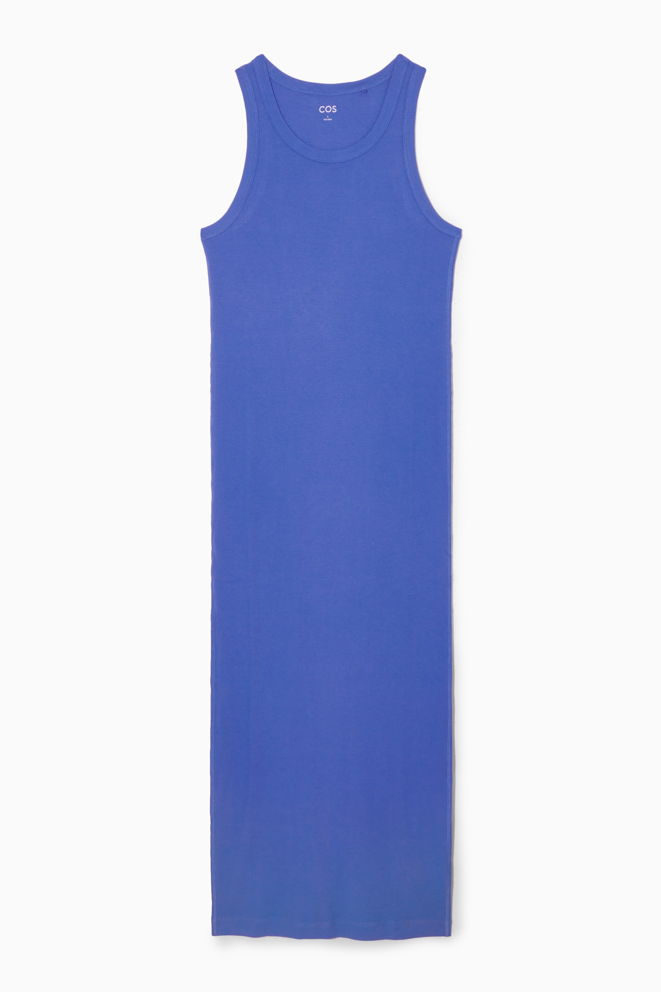 Agrandir l'image: ROBE MOULANTE CÔTELÉE - BLEU - FEMME | H&M FR 1