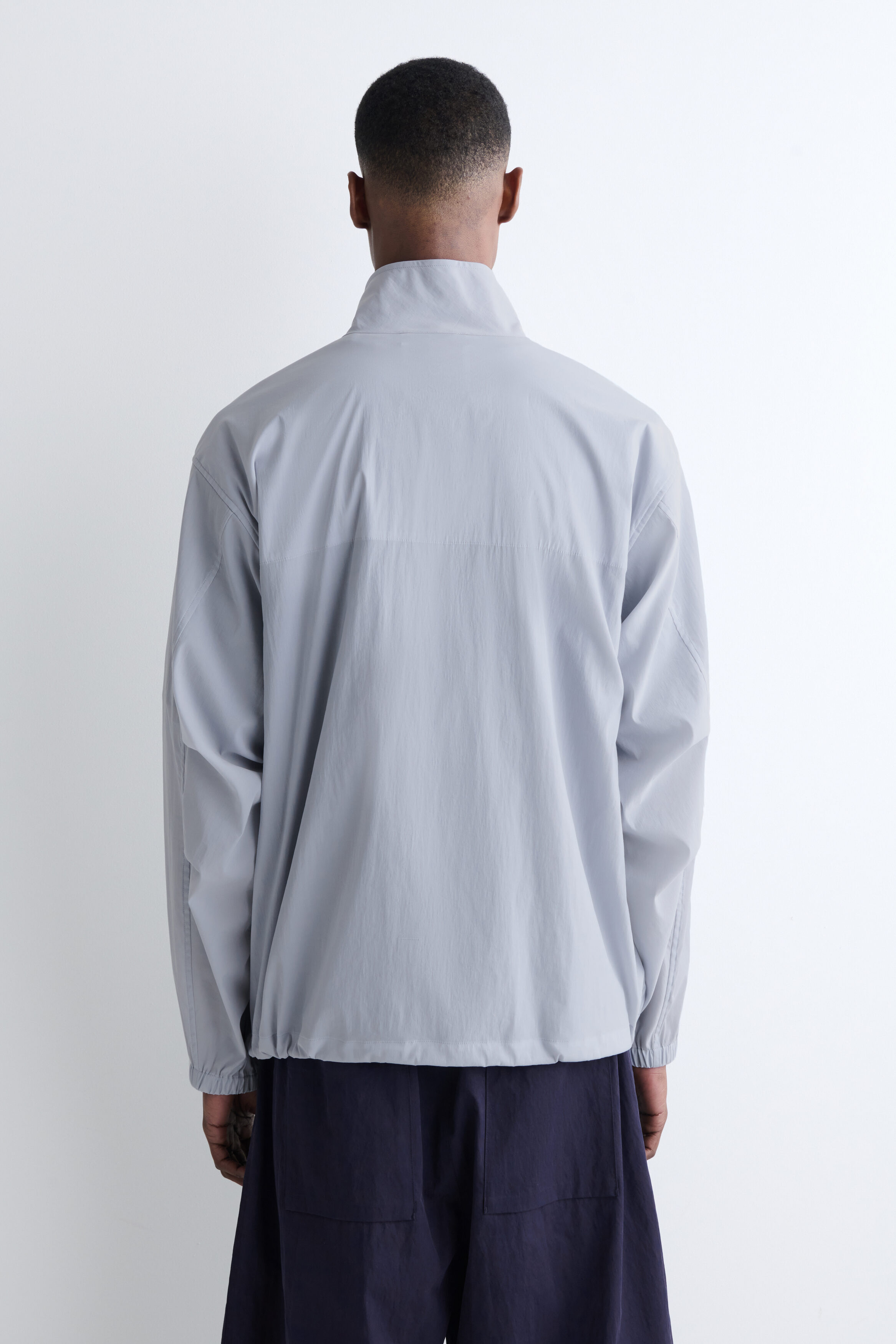OVERSIZED WATER-RESISTANT ANORAK JACKET - LIGHT BLUE | COS US