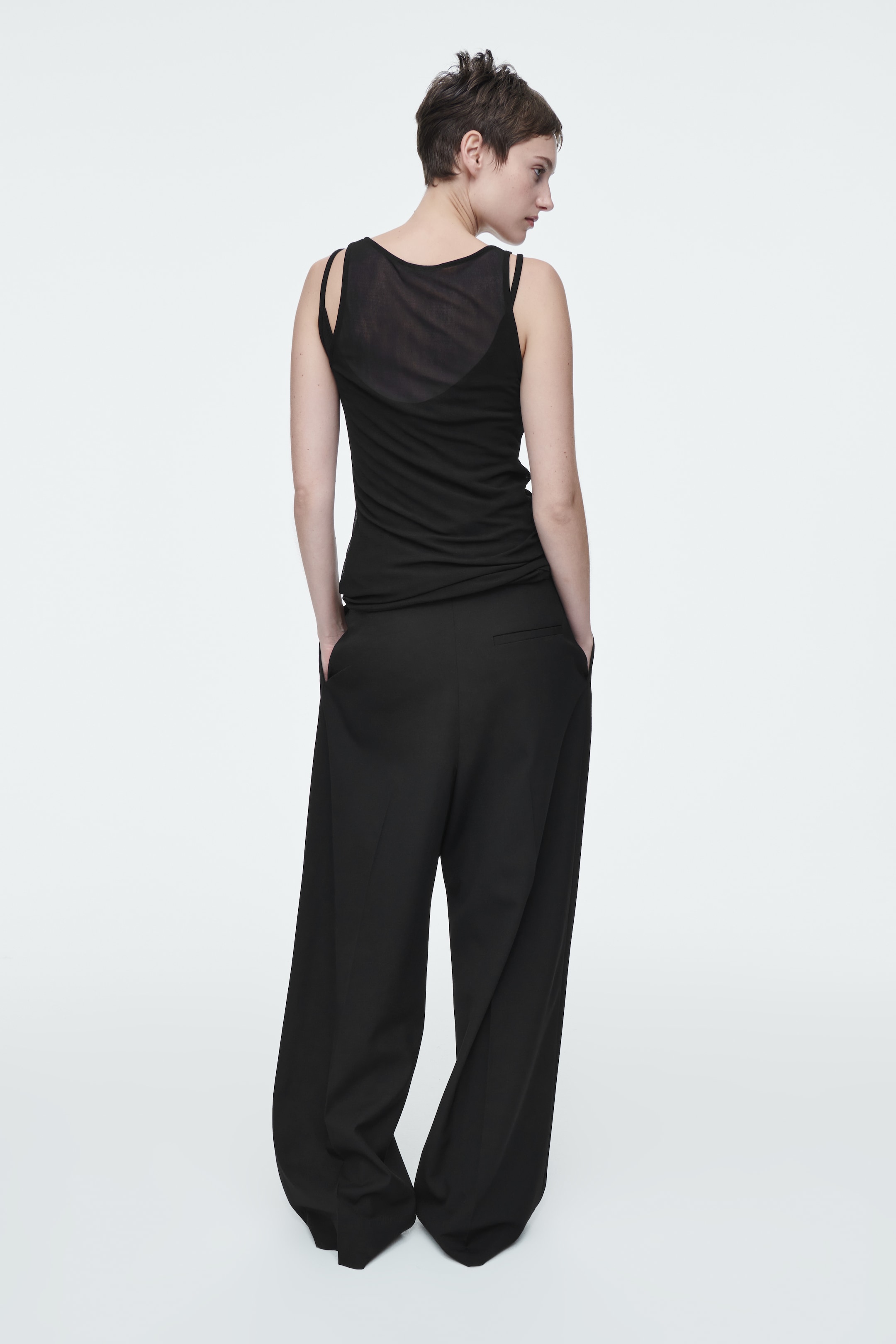 Grösseres Bild ansehen: TANKTOP AUS SEIDE - SCHWARZ - DAMEN | H&M CH 3