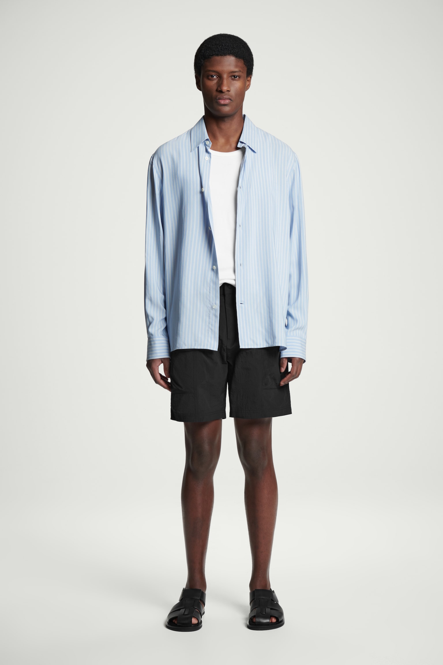 BAÑADOR UTILITY - NEGRO/AZUL
