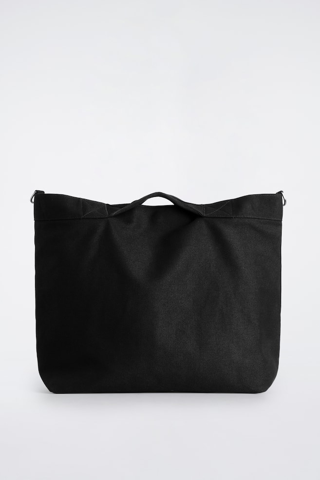 PURSUIT MESSENGER BAG - CANVAS - BLACK - 1