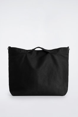 PURSUIT MESSENGER BAG - CANVAS — BLACK 6
