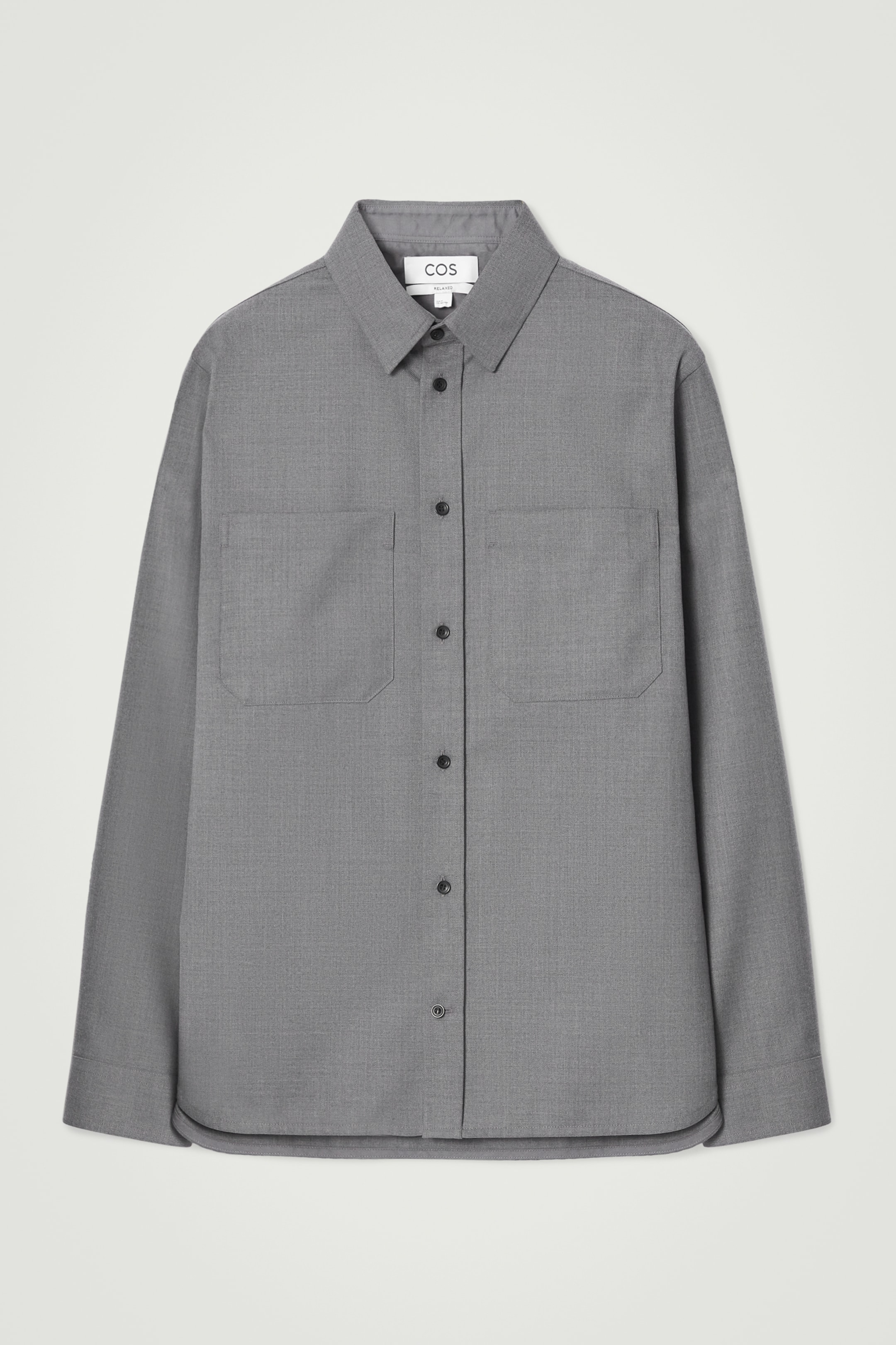 Grösseres Bild ansehen: LOCKERES UTILITY-HEMD AUS WOLL-MIX - GRAU - HERREN | H&M CH 7