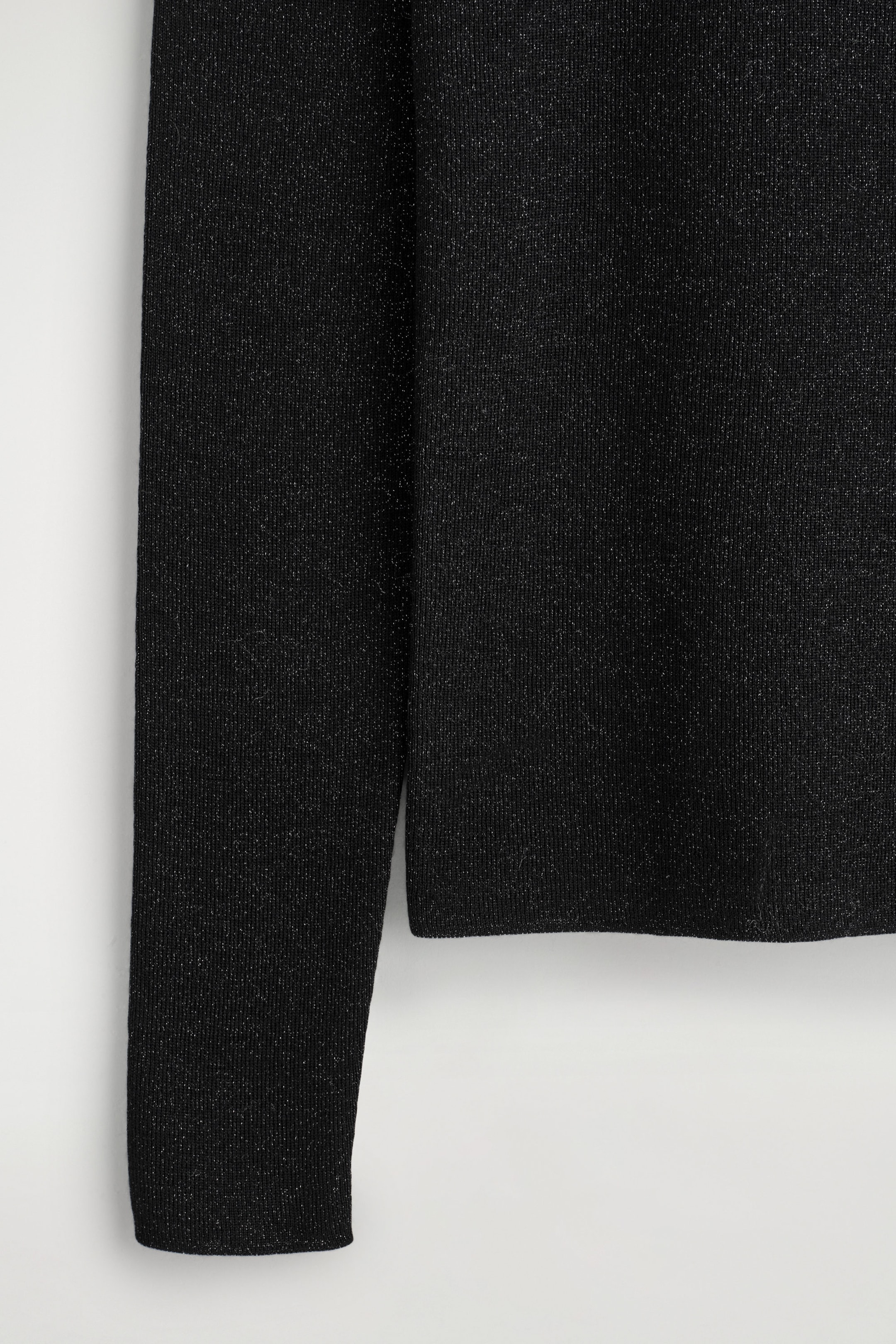 SPARKLY SEAMLESS WOOL TOP