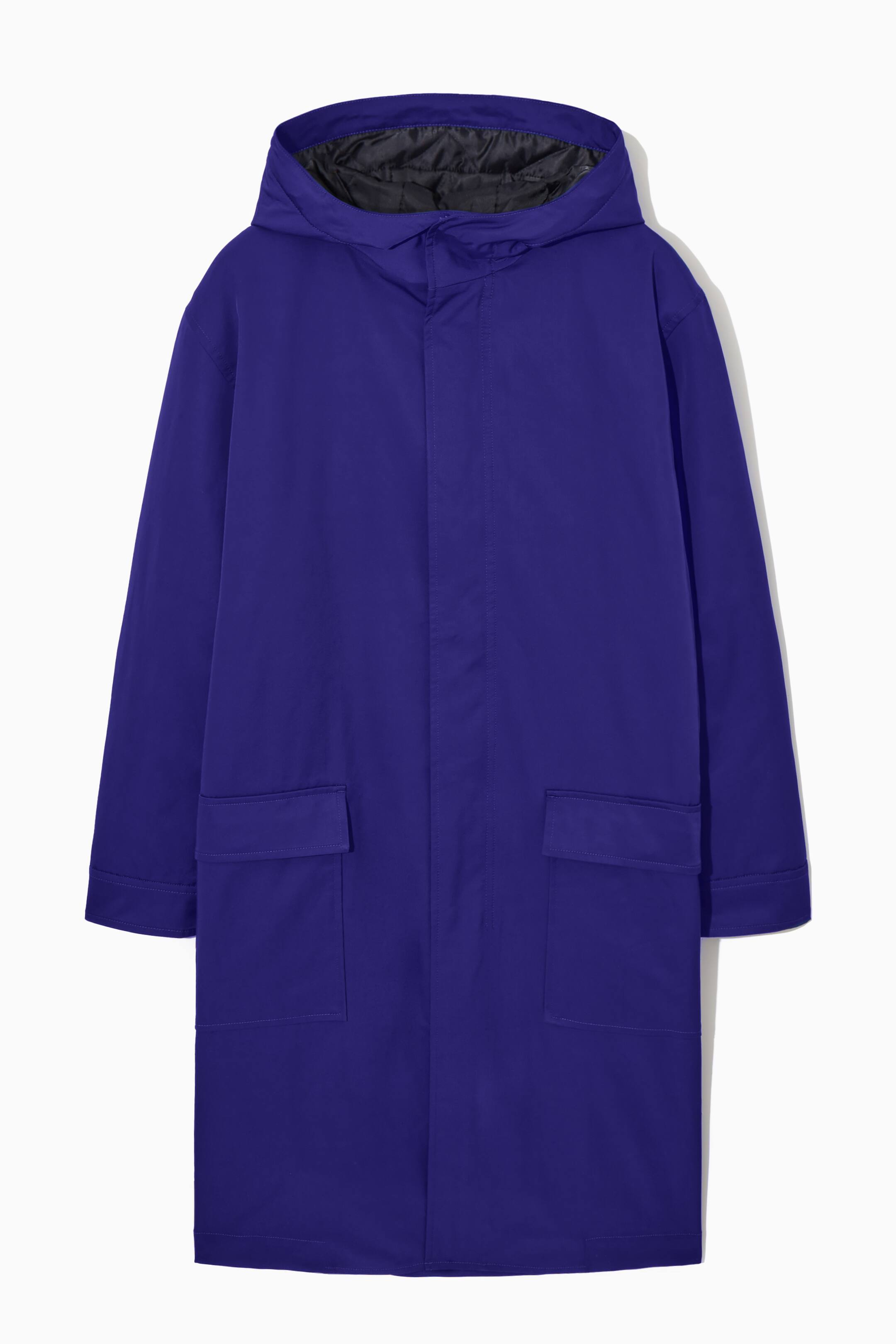 View larger image: HOODED PADDED PARKA - BRIGHT BLUE - Men | H&M GB 1