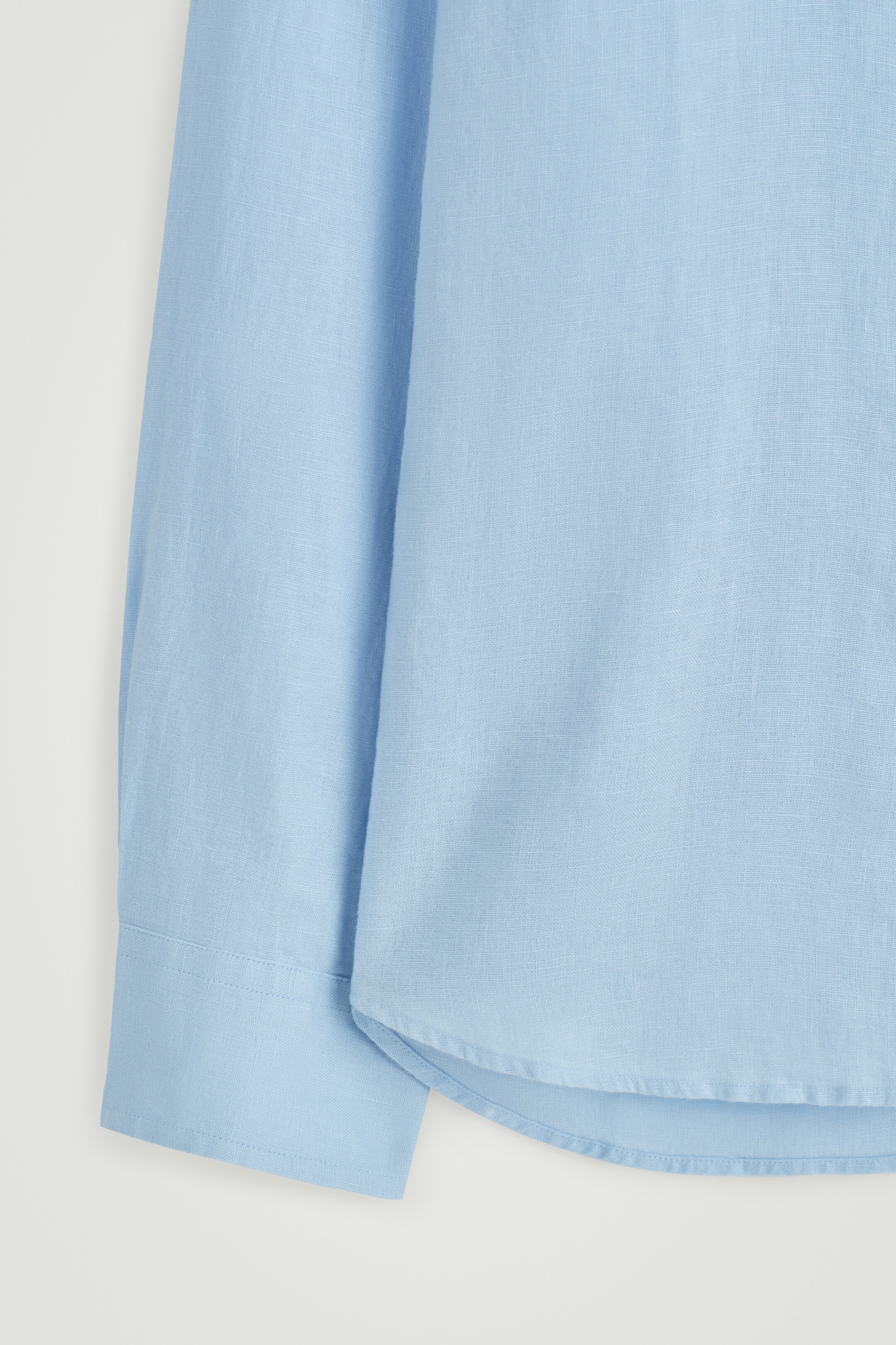 Ingrandisci l'immagine: RELAXED LINEN SHIRT - LIGHT BLUE - UOMO | H&M CH 7