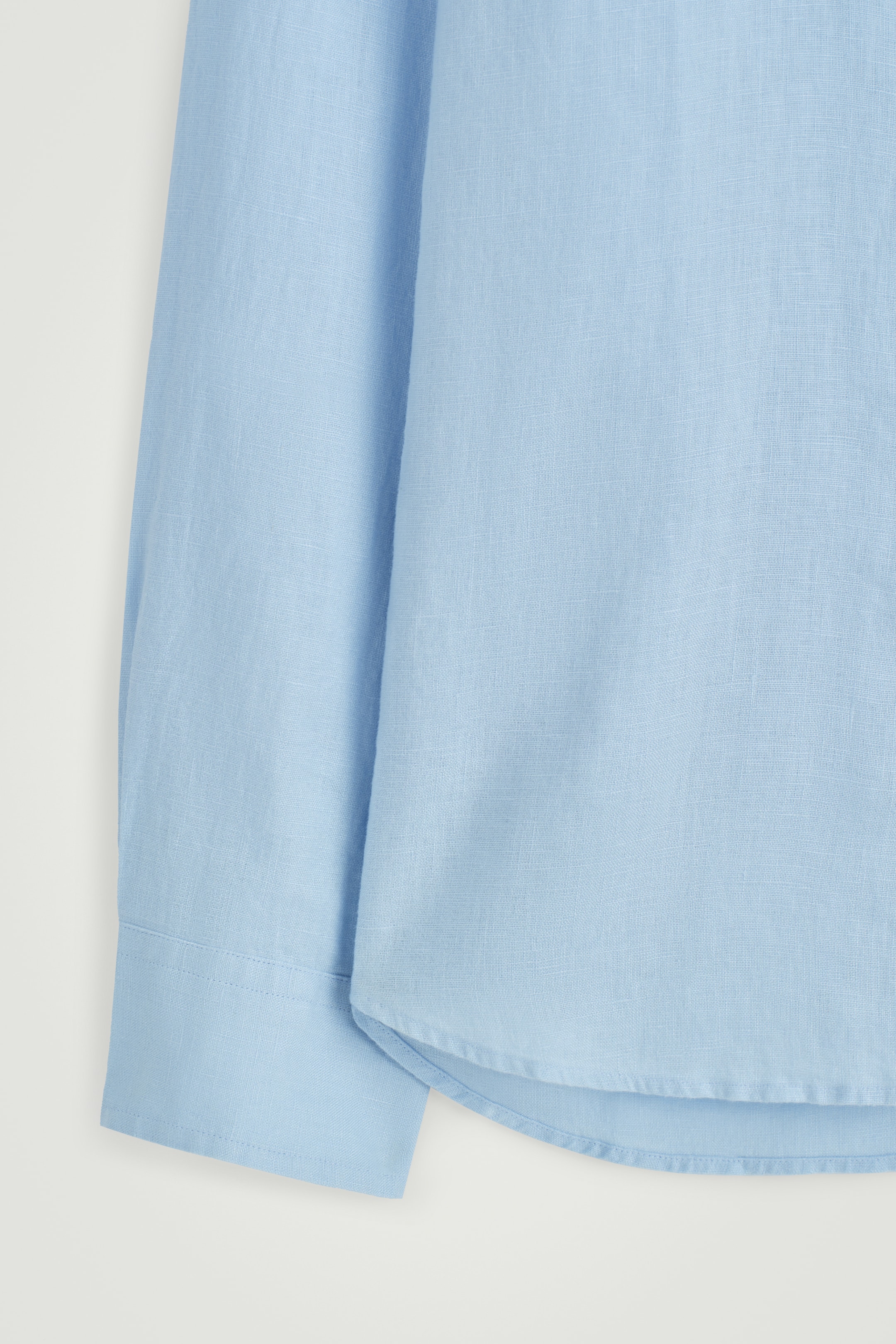 Agrandir l'image: CHEMISE DÉCONTRACTÉE EN LIN - BLEU CIEL - HOMME | H&M FR 8