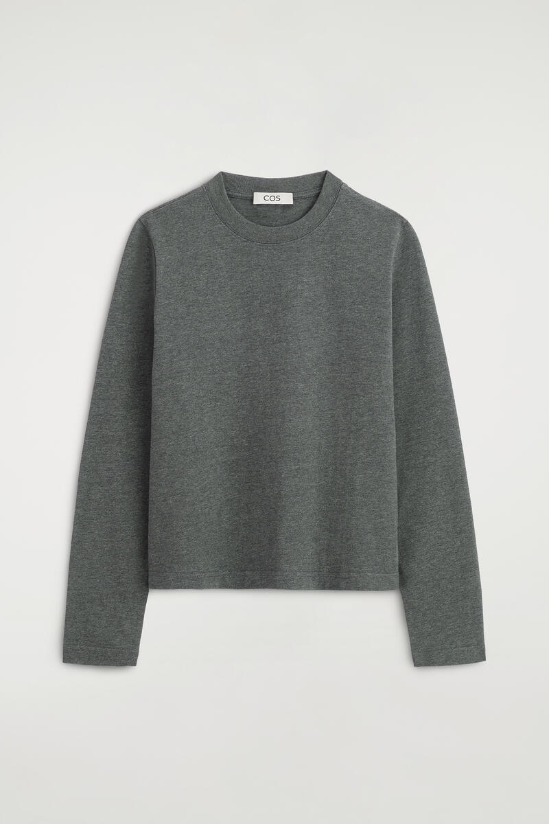 Clean Cut Long-Sleeved T-Shirt