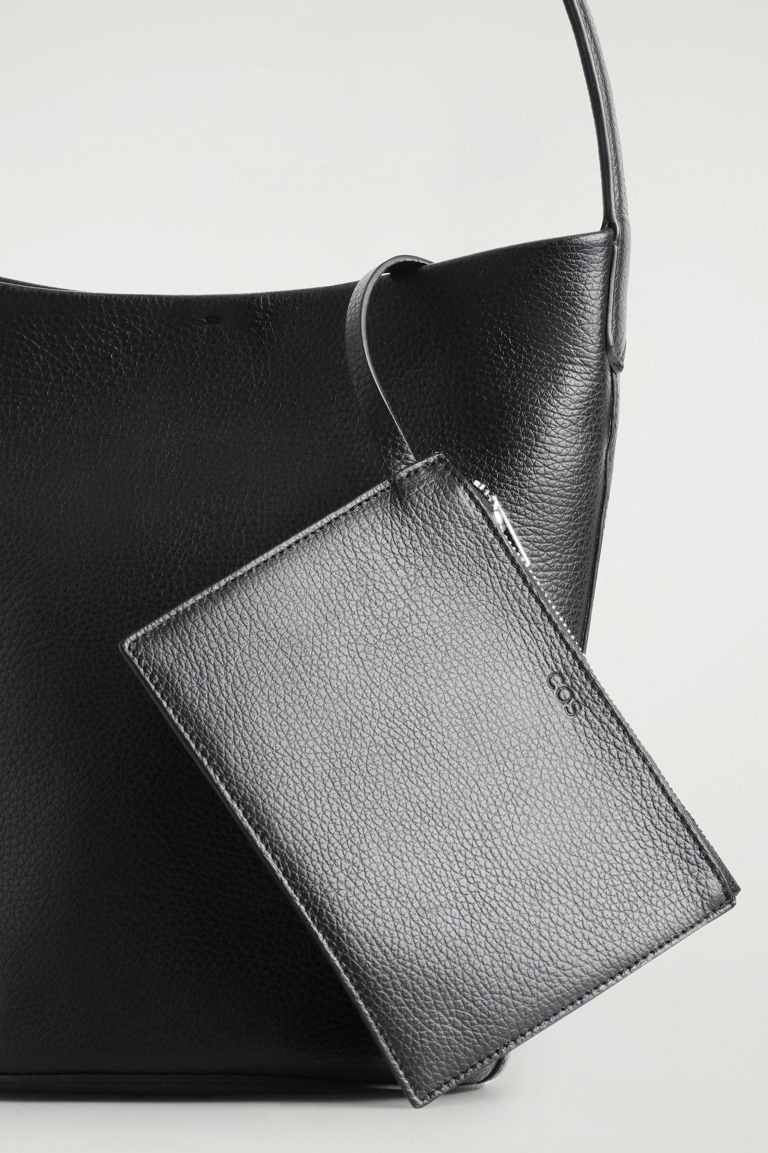 MINI SAC CABAS PARADIGM - CUIR - NOIR - 3