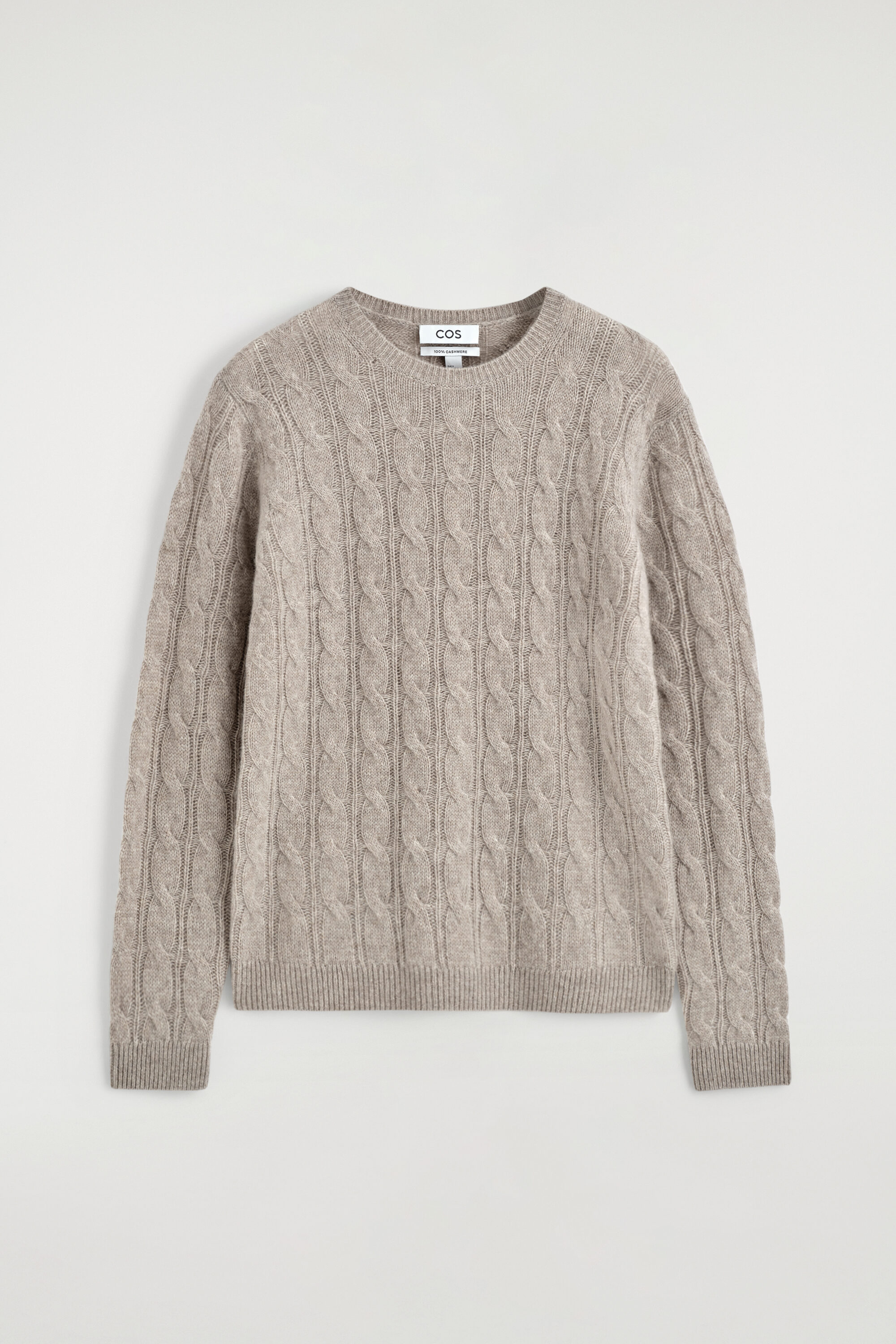 CABLE-KNIT CASHMERE SWEATER - thumbnail 6
