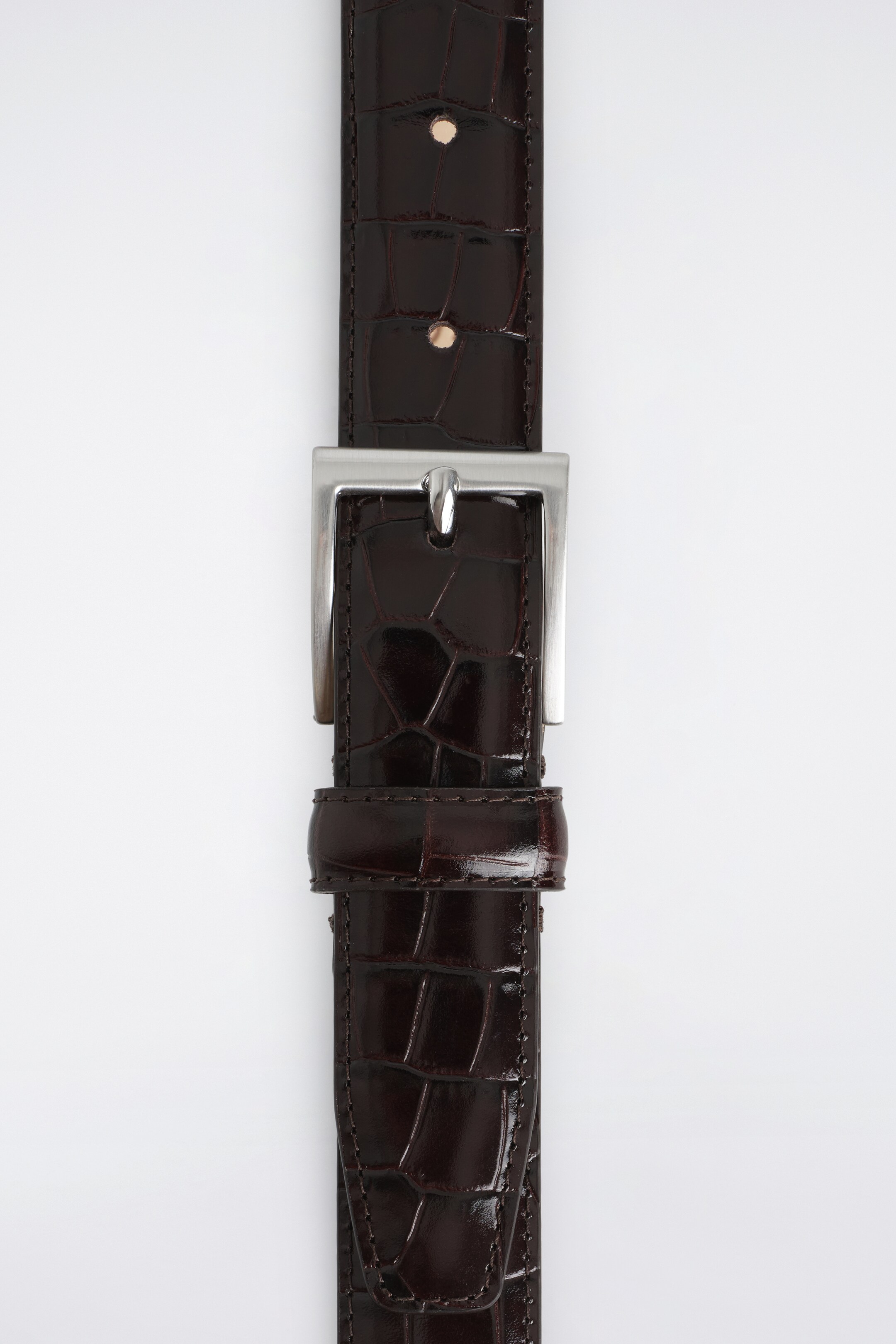 Ver imagen más grande: CINTURÓN DE PIEL - MARRÓN OSCURO | H&M ES 3