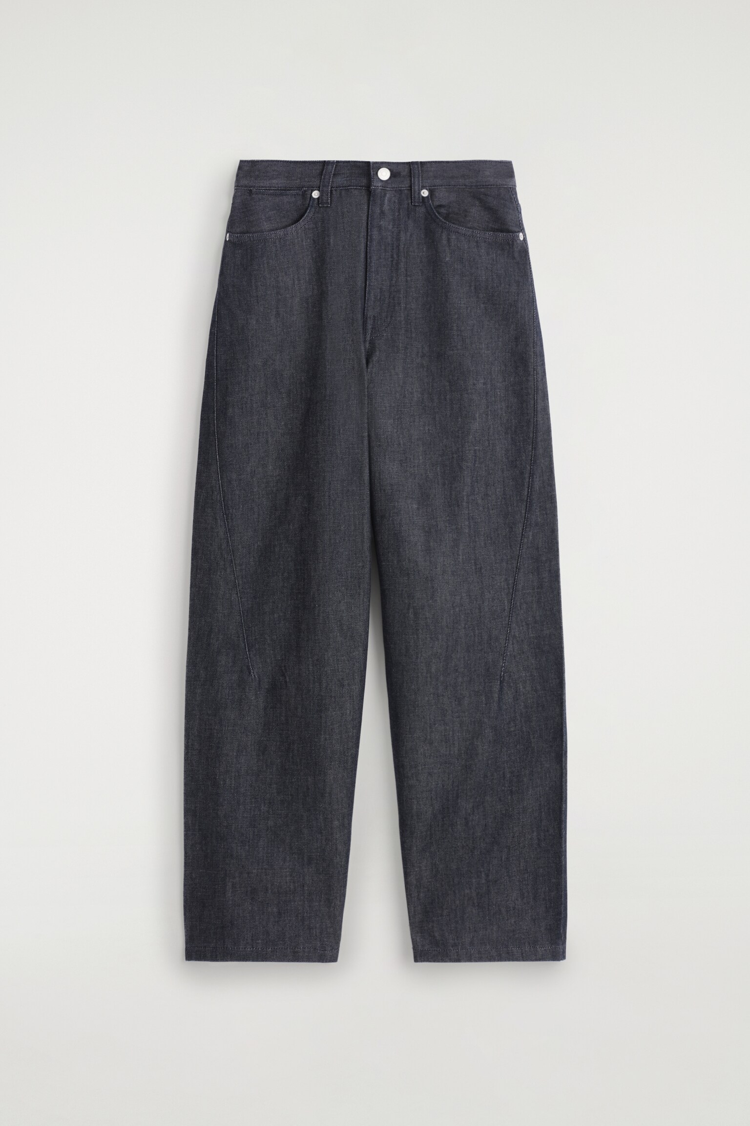 PANTALON COURT EN DENIM - INDIGO - 2