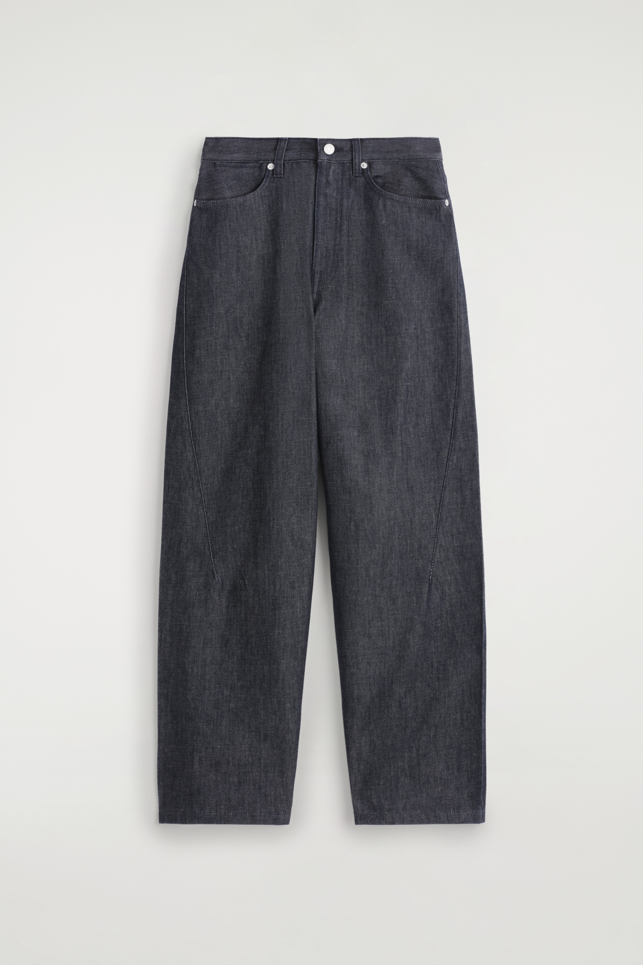 Grotere afbeelding bekijken: barrel-leg denimbroek - INDIGO - DAMES | H&M BE 5
