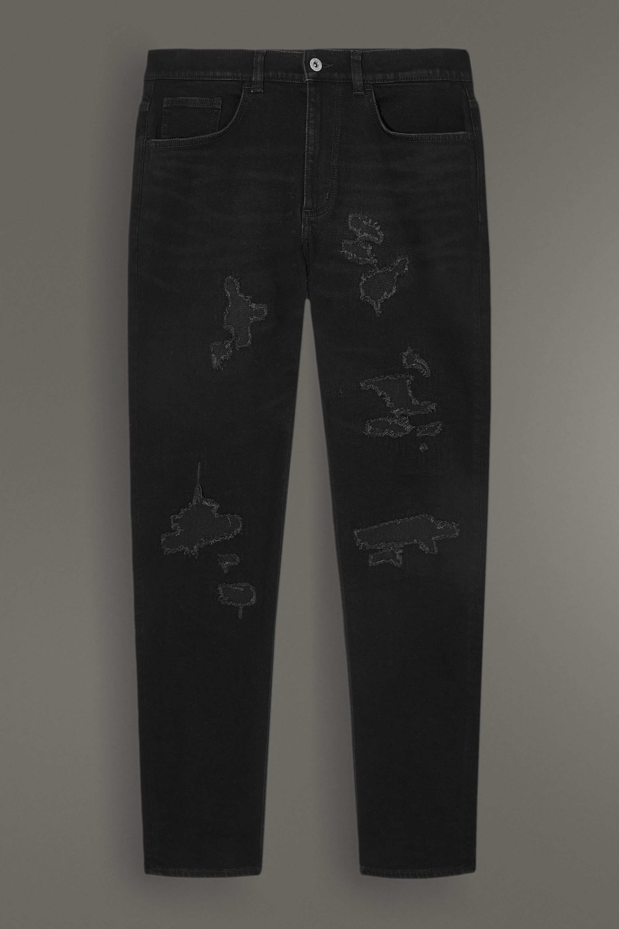 Ingrandisci l'immagine: DISTRESSED JEANS - BLACK - UOMO | H&M CH 1