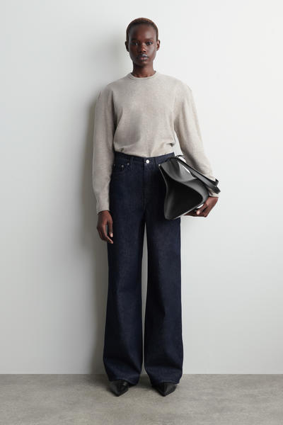 Dial wide-leg jeans