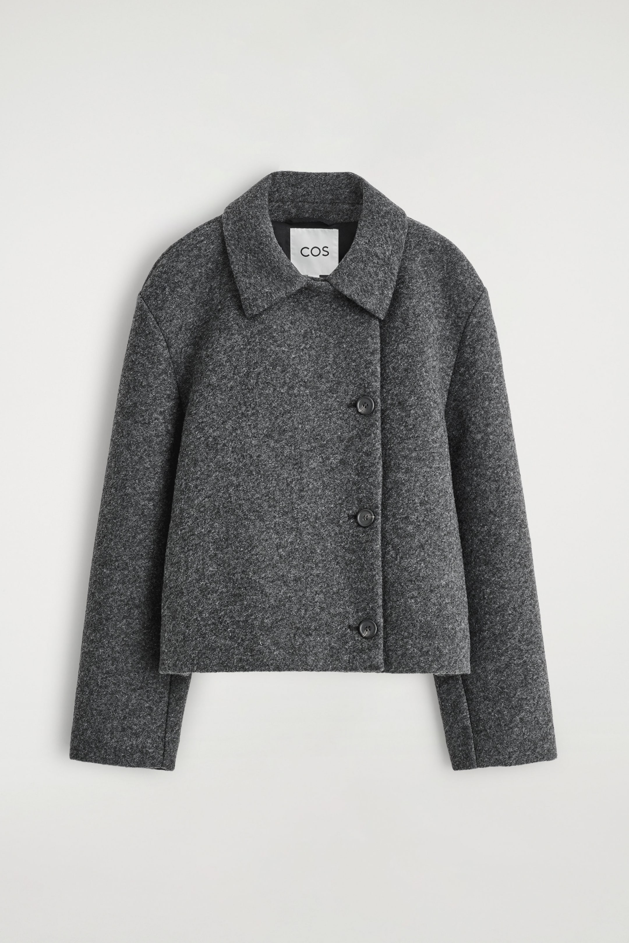 BOILED WOOL-BLEND JACKET
