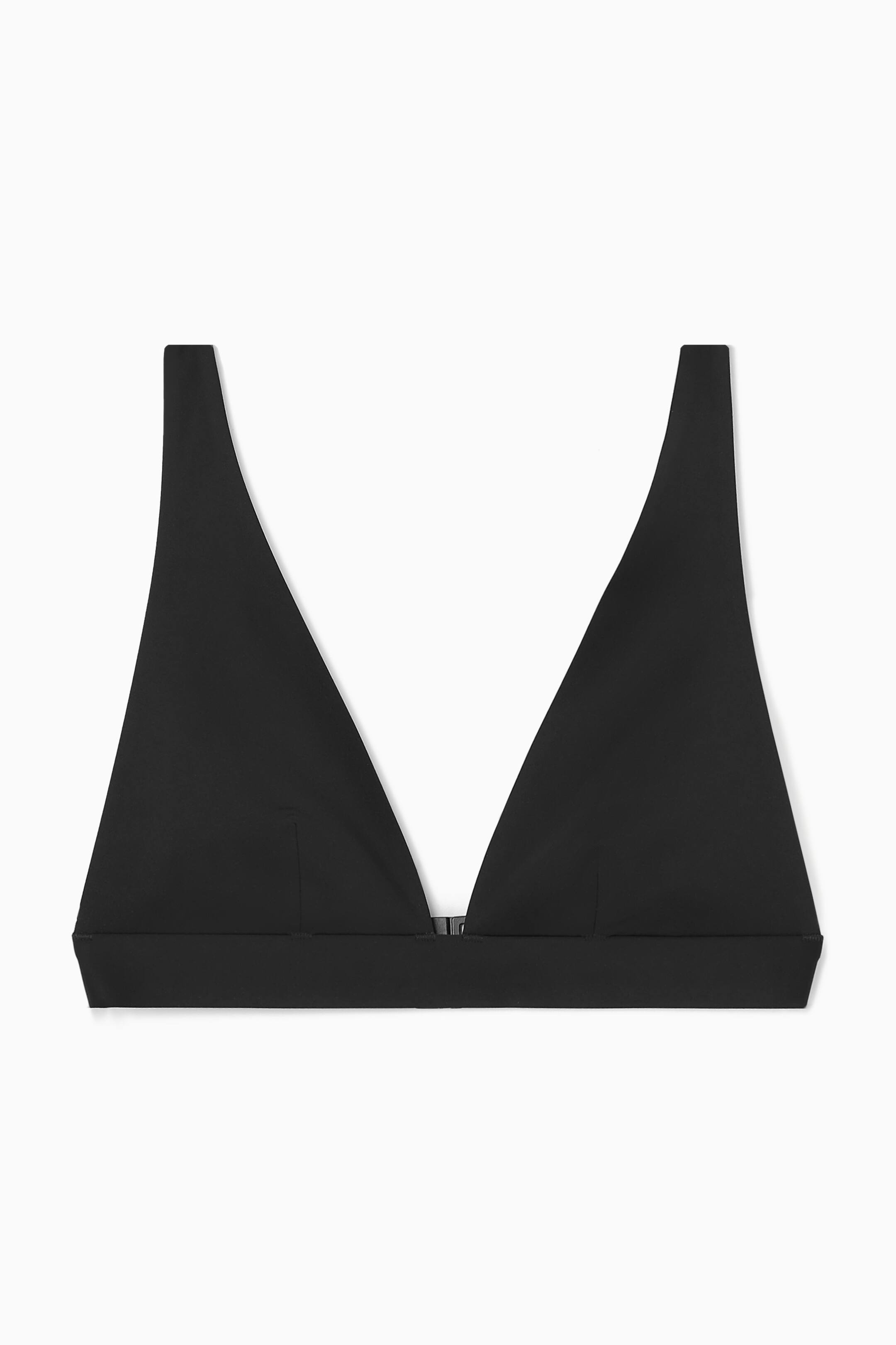 Grösseres Bild ansehen: BIKINIOBERTEIL AUS SCUBA - SCHWARZ - DAMEN | H&M CH 1