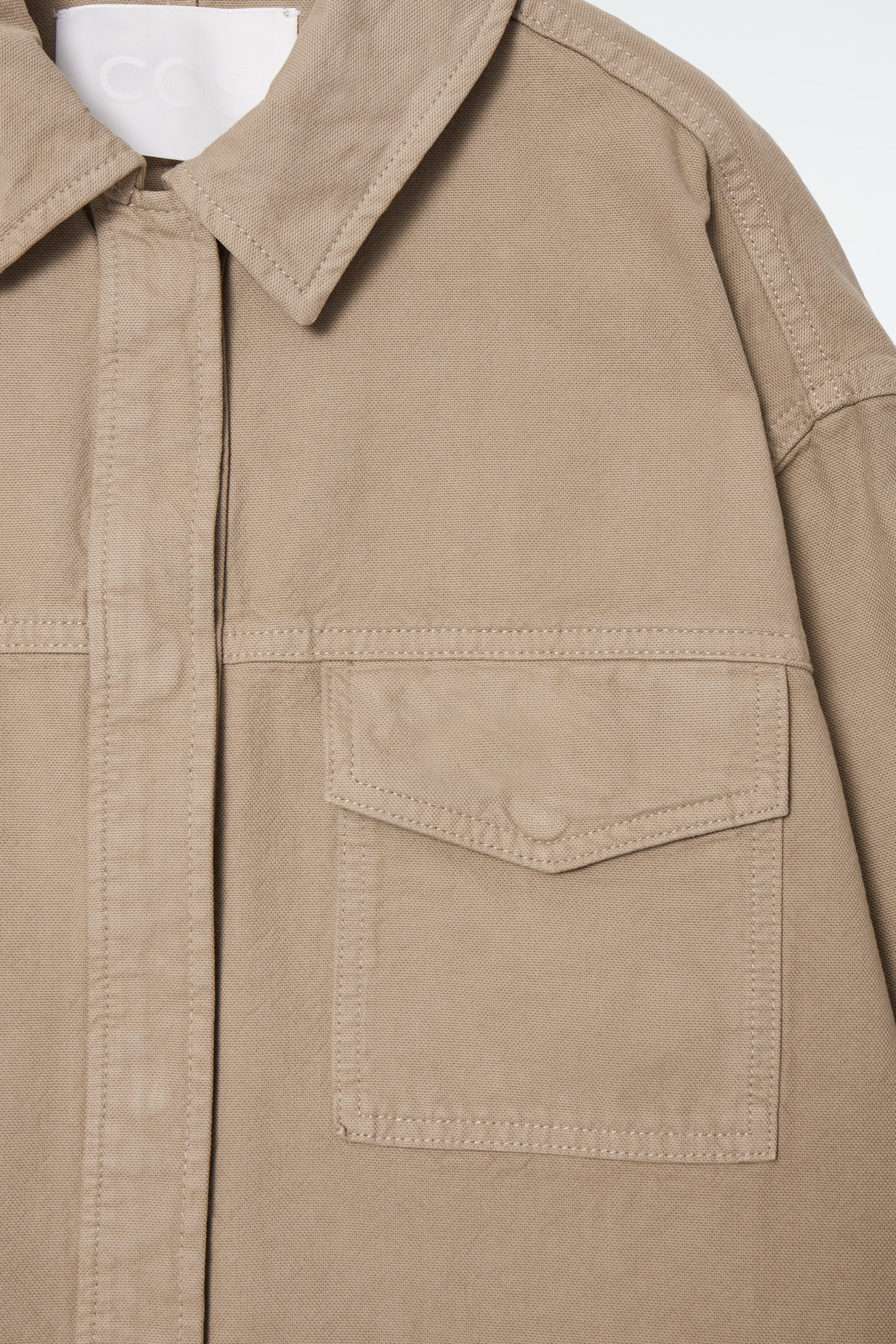 Grösseres Bild ansehen: OVERSIZED-HEMDJACKE - KHAKI - DAMEN | H&M CH 3