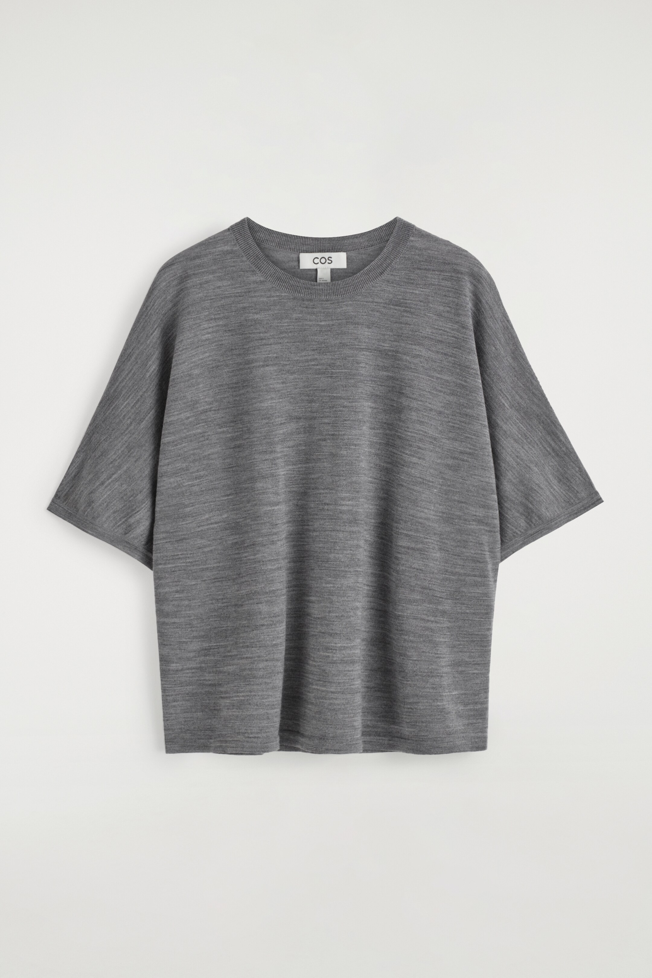 Agrandir l'image: T-SHIRT EN LAINE MÉRINOS - GRIS - FEMME | H&M BE 5
