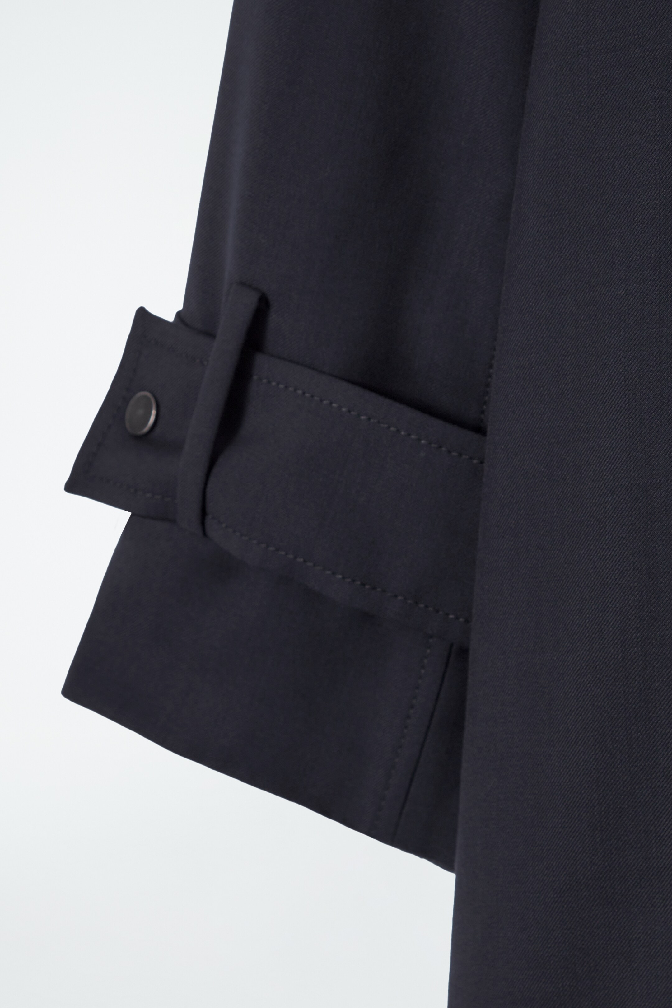 Ingrandisci l'immagine: WOOL SHIRT DRESS - NAVY - DONNA | H&M CH 3