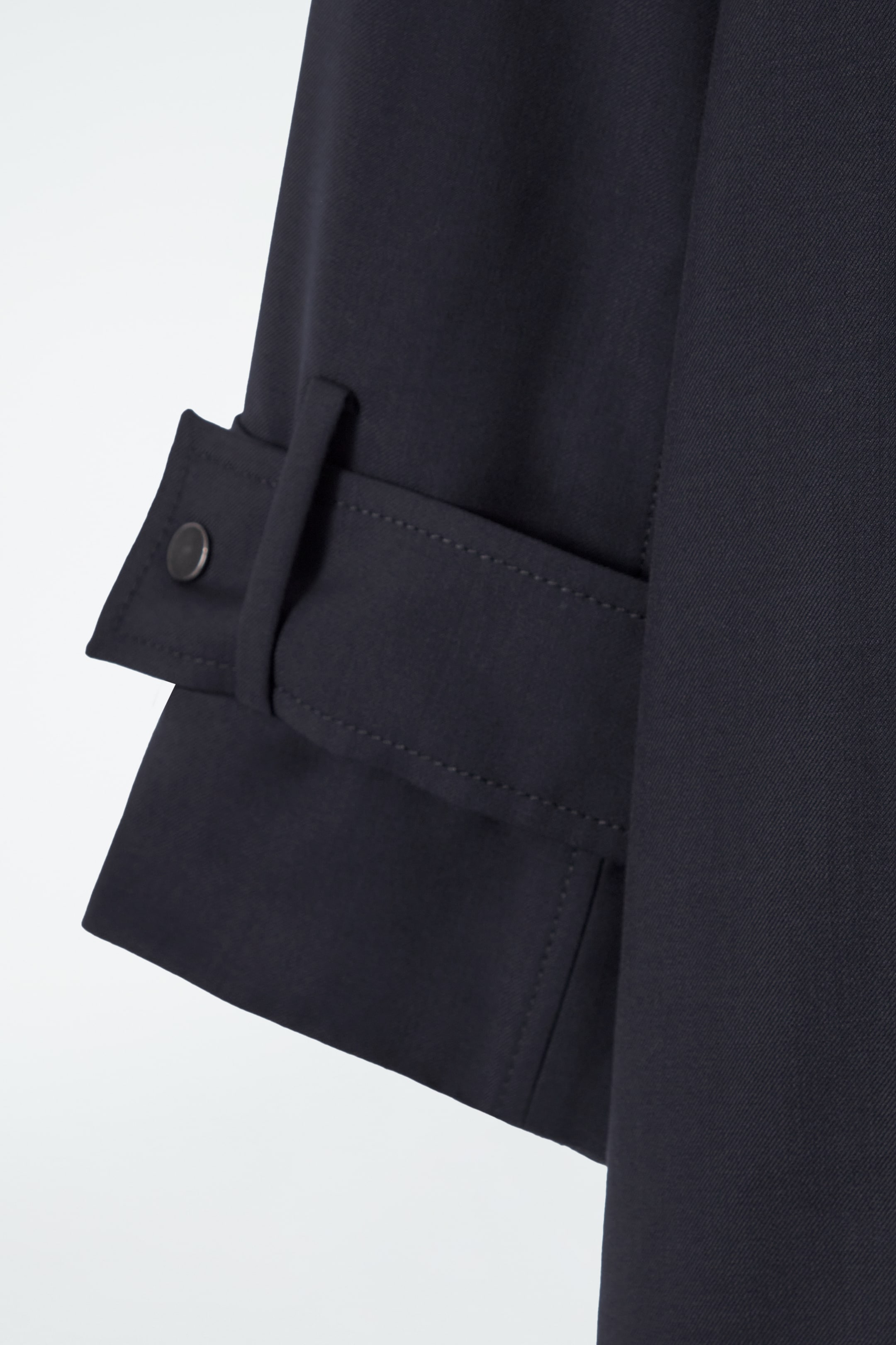 Ingrandisci l'immagine: WOOL SHIRT DRESS - NAVY - DONNA | H&M CH 3