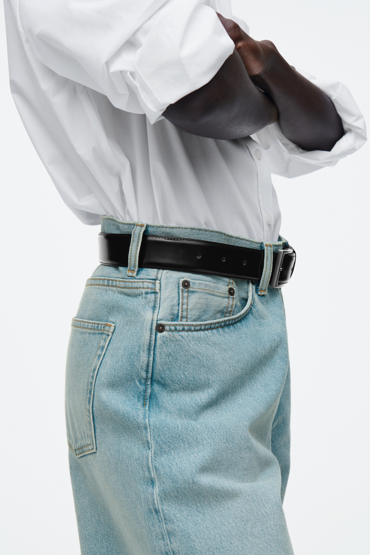 BERMUDAS VAQUERAS - AZUL CLARO/AZUL/TIZA - 4
