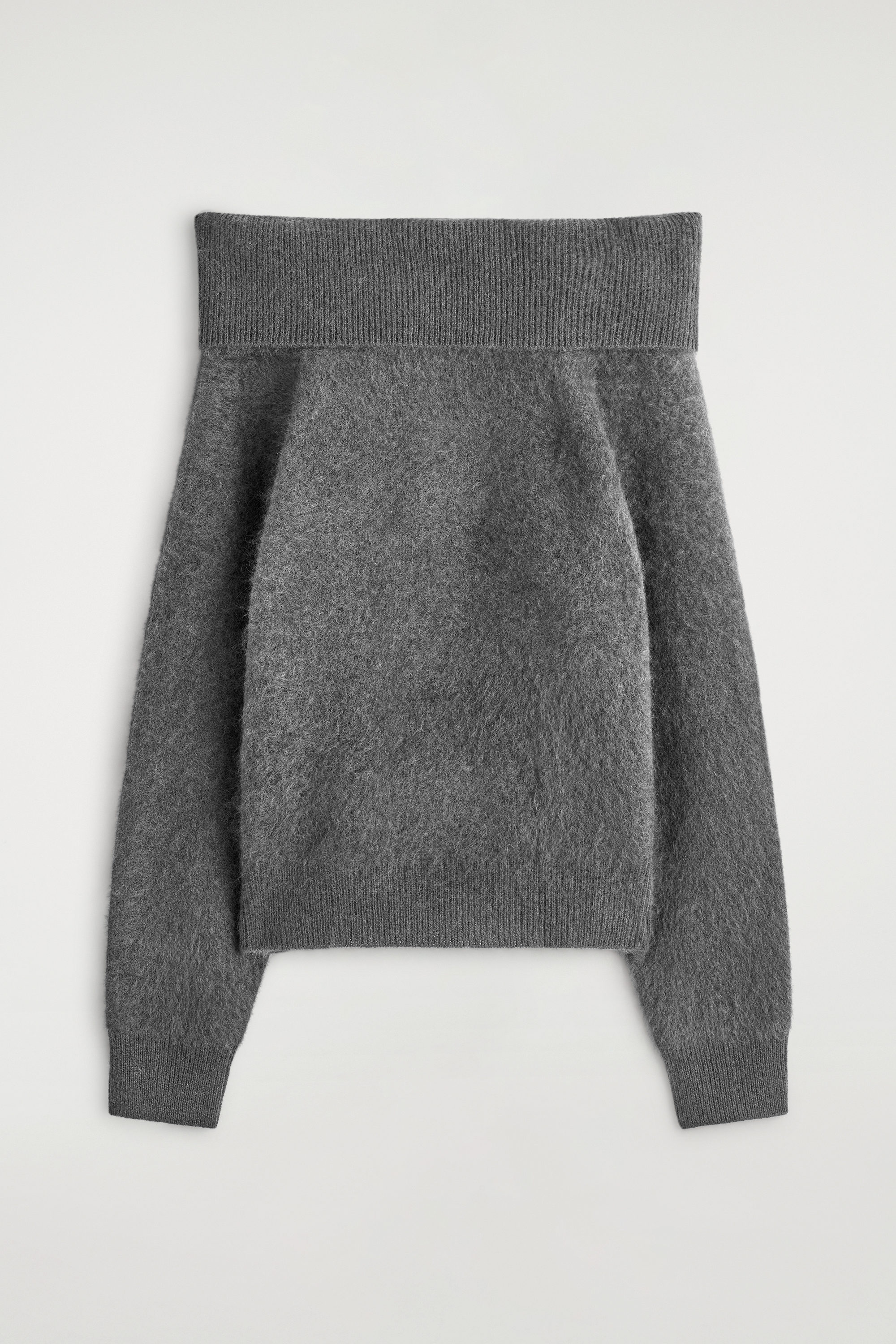 トップス ennoy MERINO WOOL SWEATER ( GRAY) S ennoy MERINO WOOL SWEATER (MIX GRAY) XL Grey Merino Quarter