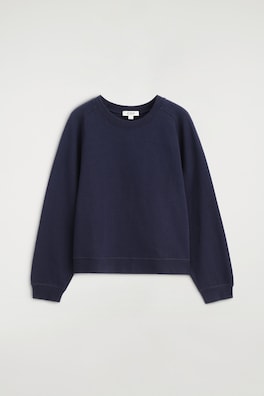 COTTON SWEATSHIRT — NAVY 8