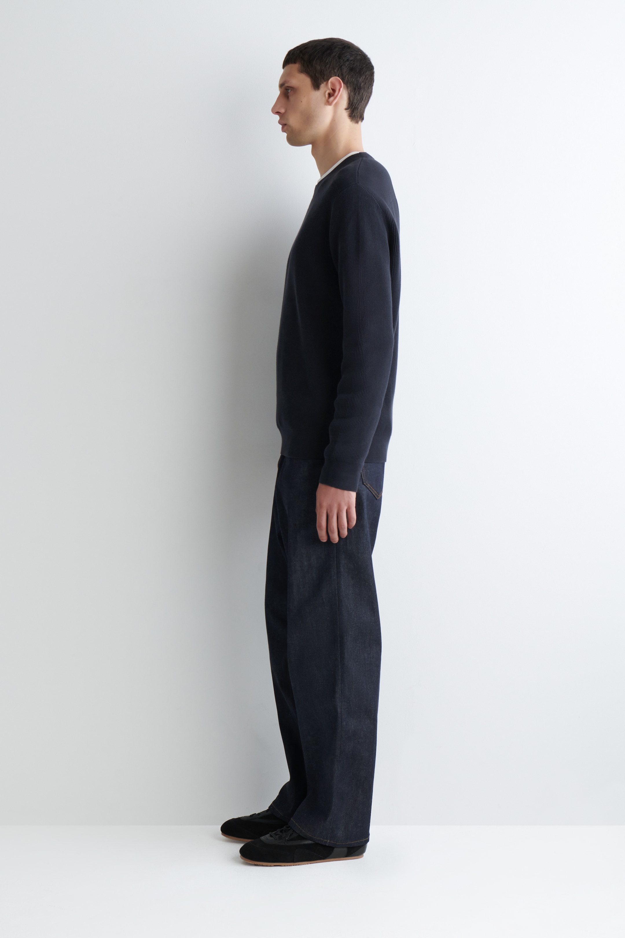 Ingrandisci l'immagine: COTTON CREW-NECK JUMPER - NAVY - UOMO | H&M CH 4