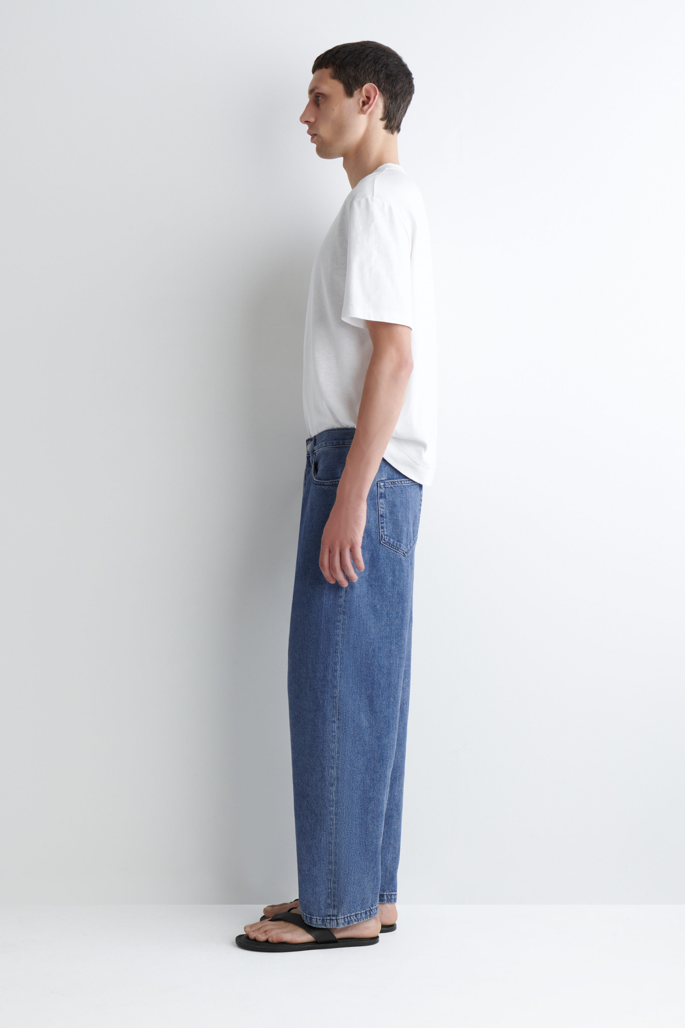 新品未使用　COS DENIM PANTS DOME DOME STRAIGHT-LEG JEANS - BLUE | COS