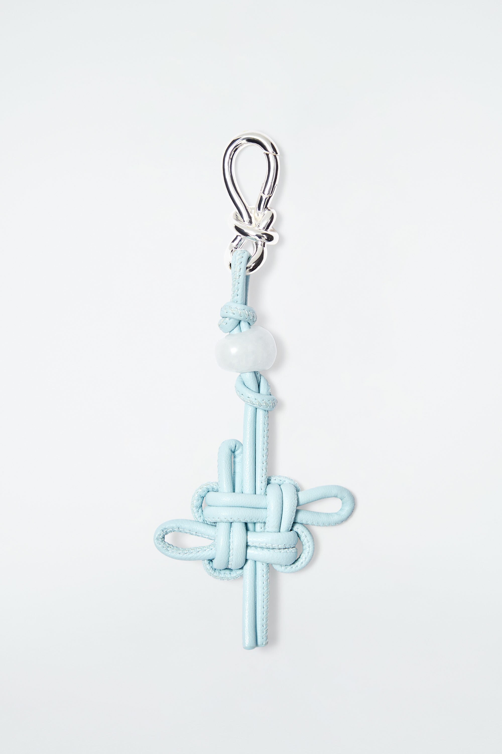 HARMONY KNOTTED BAG CHARM - BLUE | COS NO